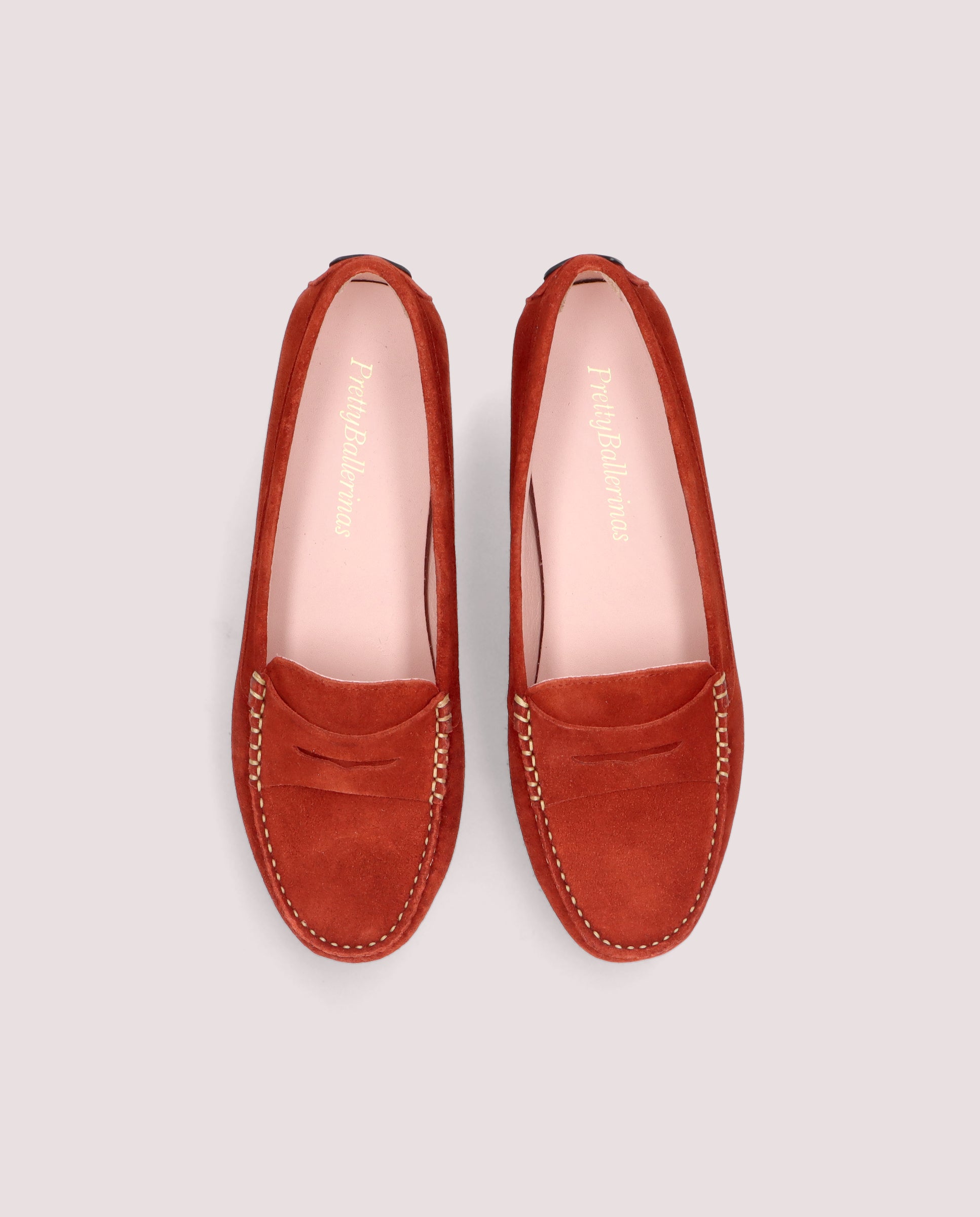 Alternative Ansicht von Mokassins Josephine ORANGE Wildleder von PrettyBallerinas