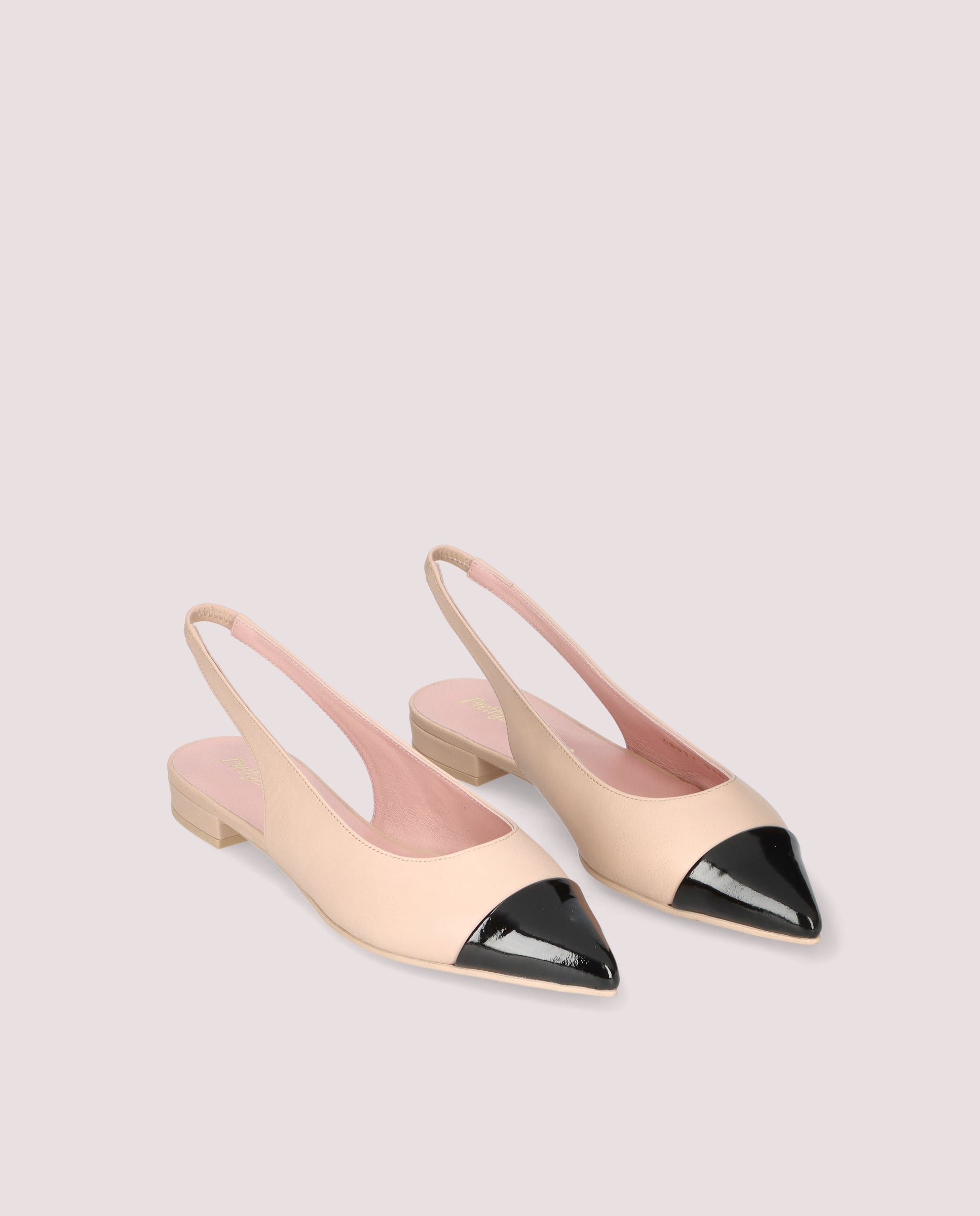 Clementine slingback ballerina in soft leather