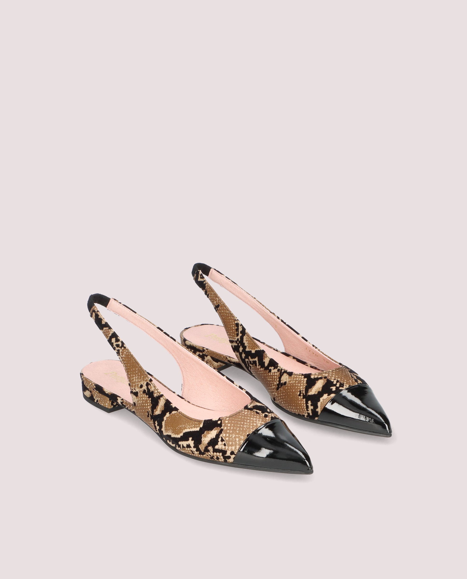 Imagen de Bailarinas Clementine Marrones Pieles estampadas por PrettyBallerinas