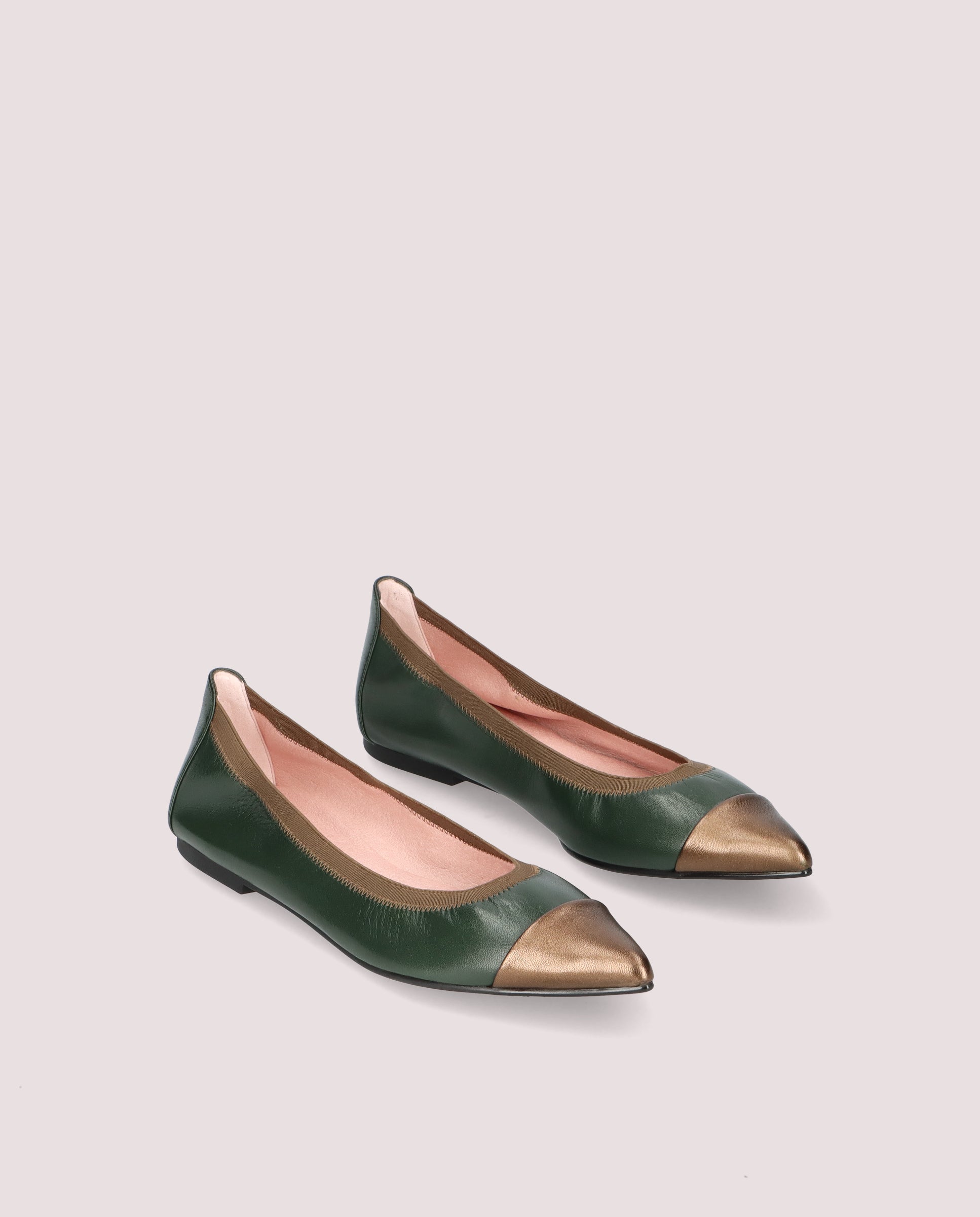 Bild von Ballerinas Ella GRÜN LEDER von PrettyBallerinas