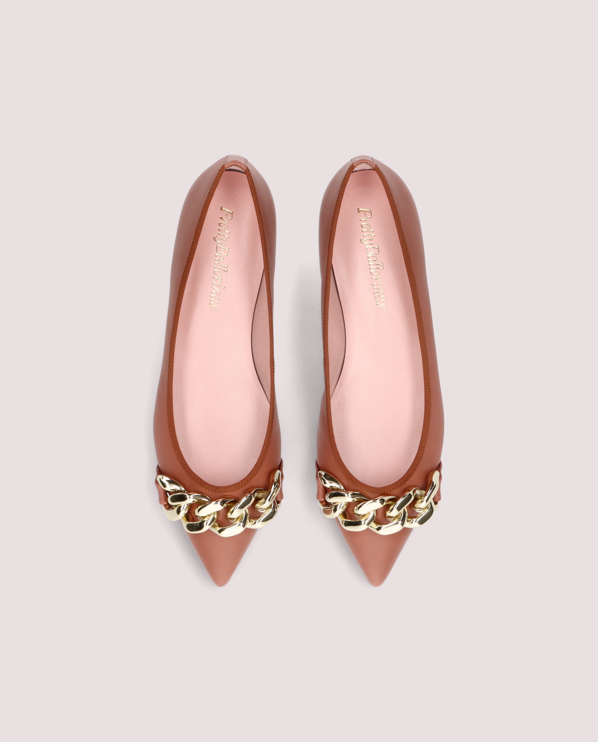 Vista alternativa de Bailarinas Ella Rojos Piel por PrettyBallerinas