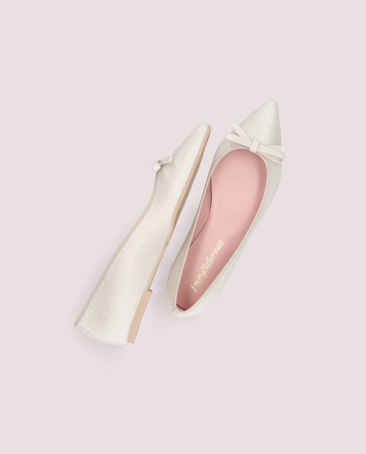 Bailarinas Ella Blancos Tejidos
