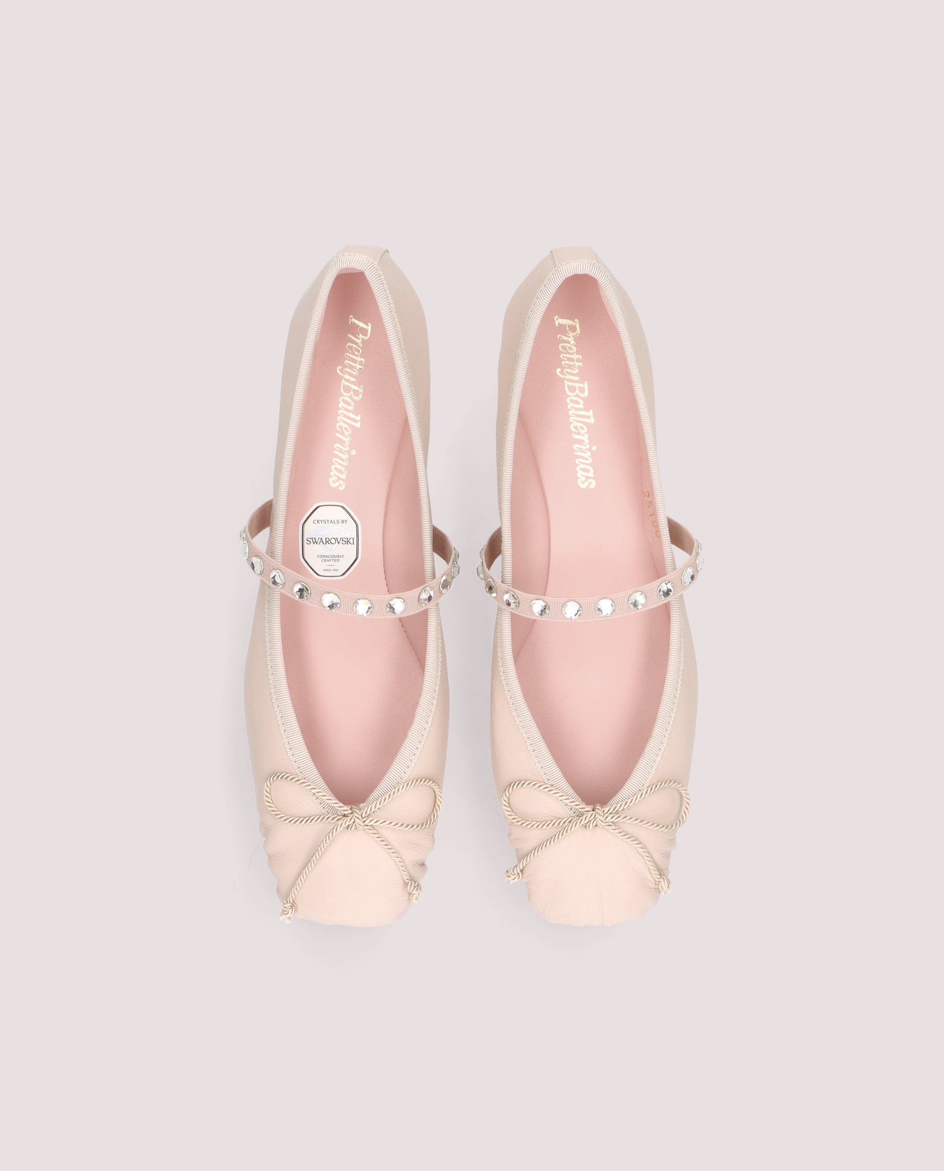 Vista alternativa de Bailarinas Kristen Rosas Piel por PrettyBallerinas