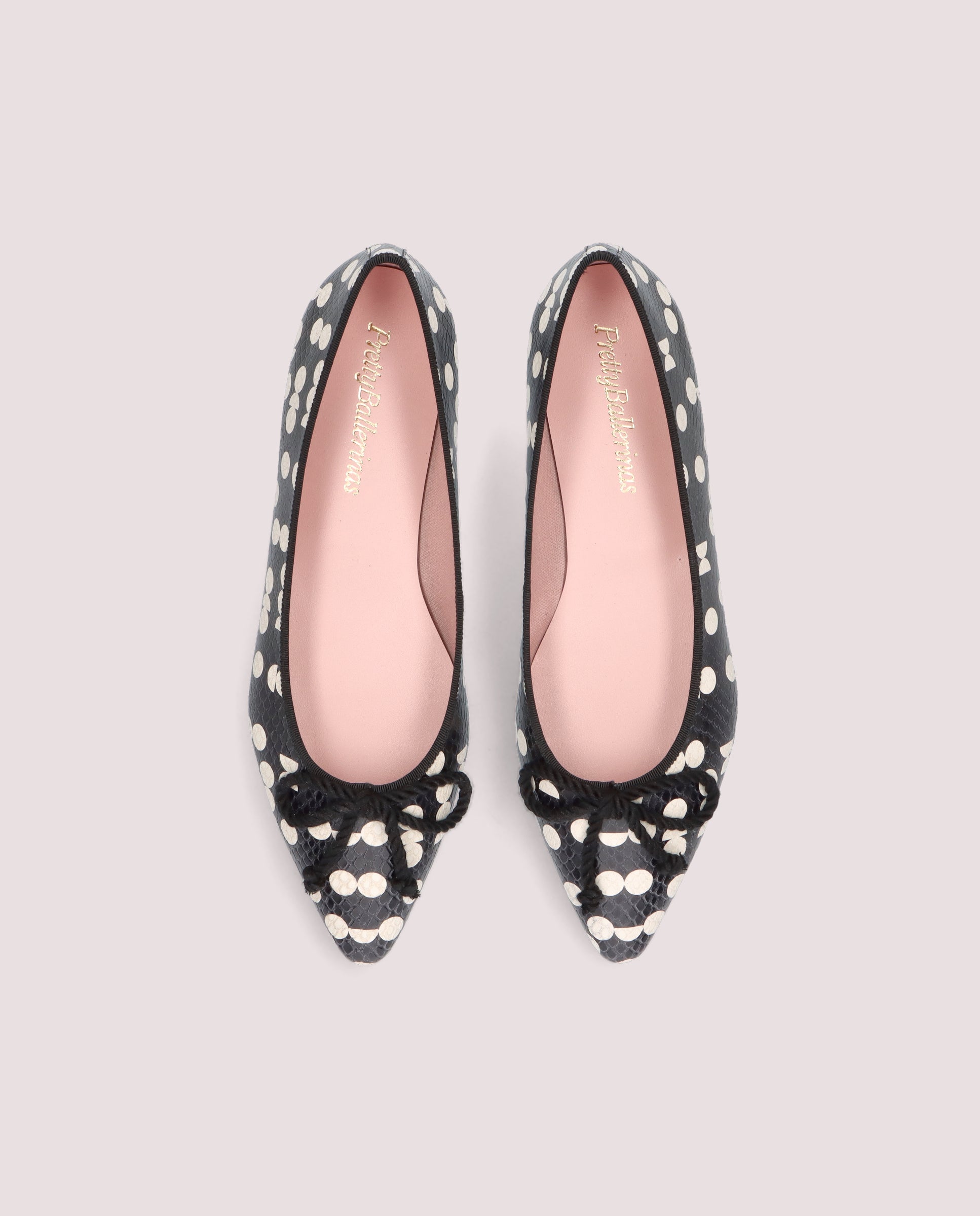 Vista alternativa de Bailarinas Tyra Negros Pieles estampadas por PrettyBallerinas