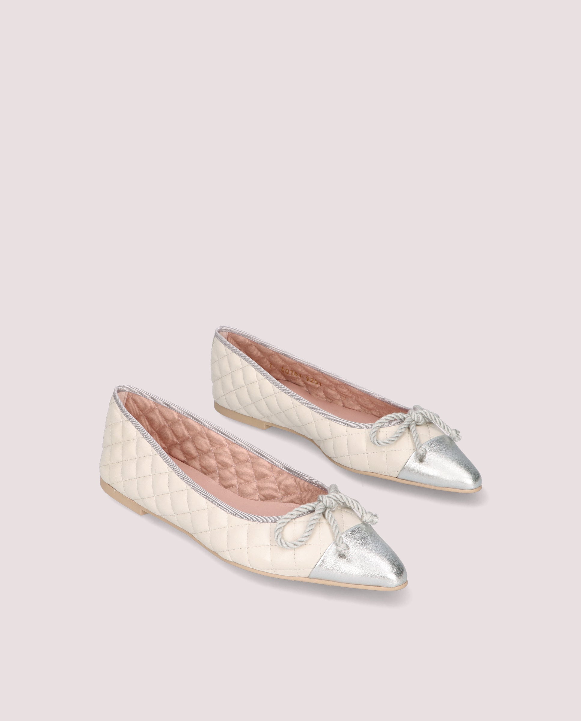 Bild von Ballerinas TYRA WEISS LEDER von PrettyBallerinas