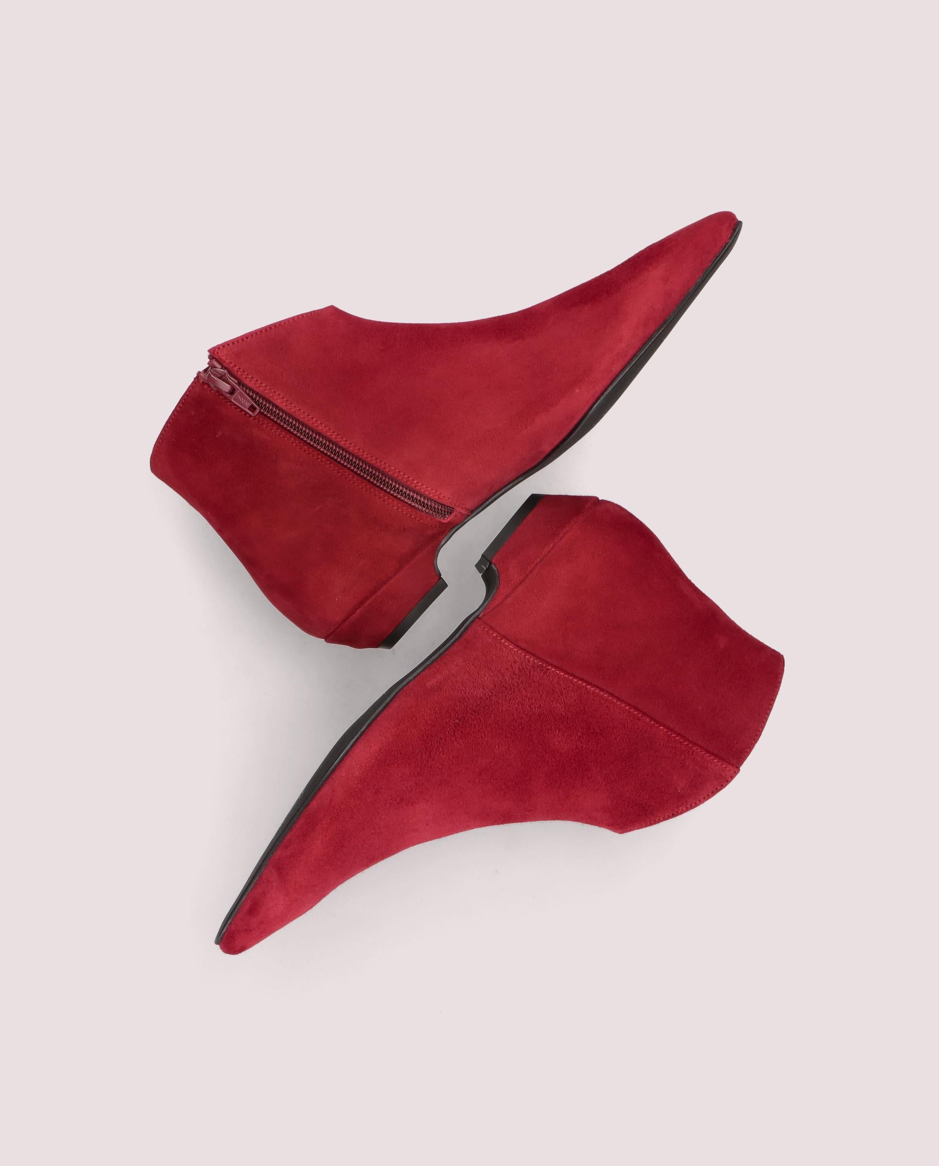 Botines Robin Rojos Ante