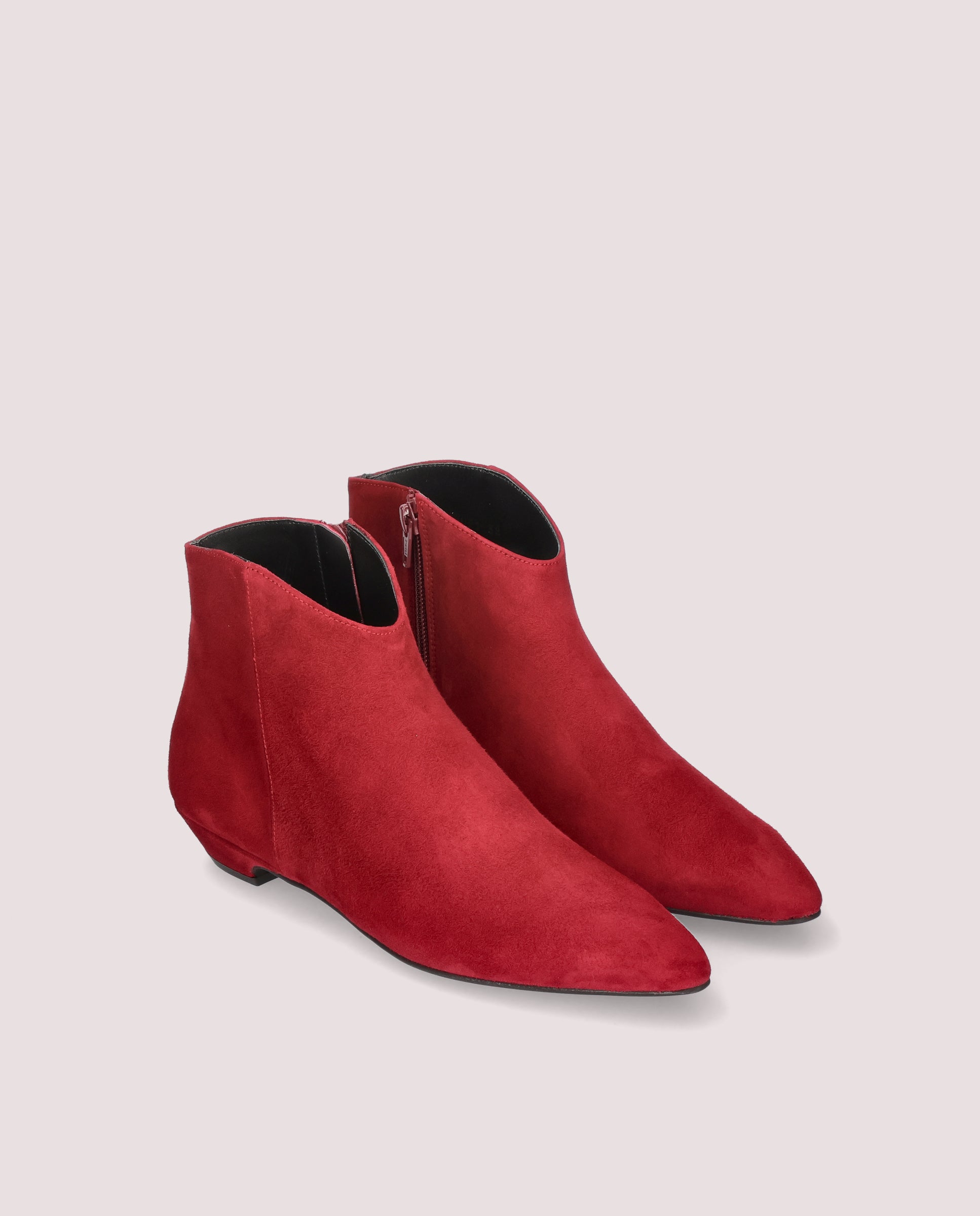 Imagem de Botines Robin Rojos Ante por PrettyBallerinas