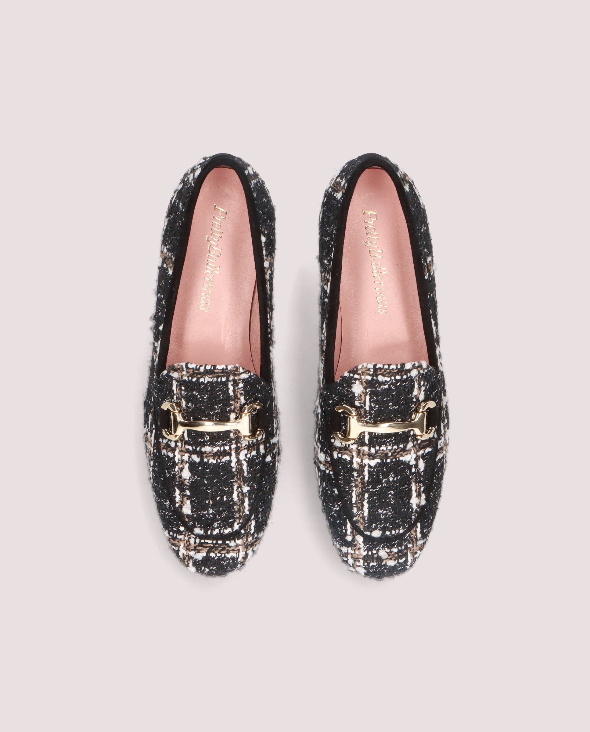 Vista alternativa de Loafers Faye Negros Tejidos por PrettyBallerinas