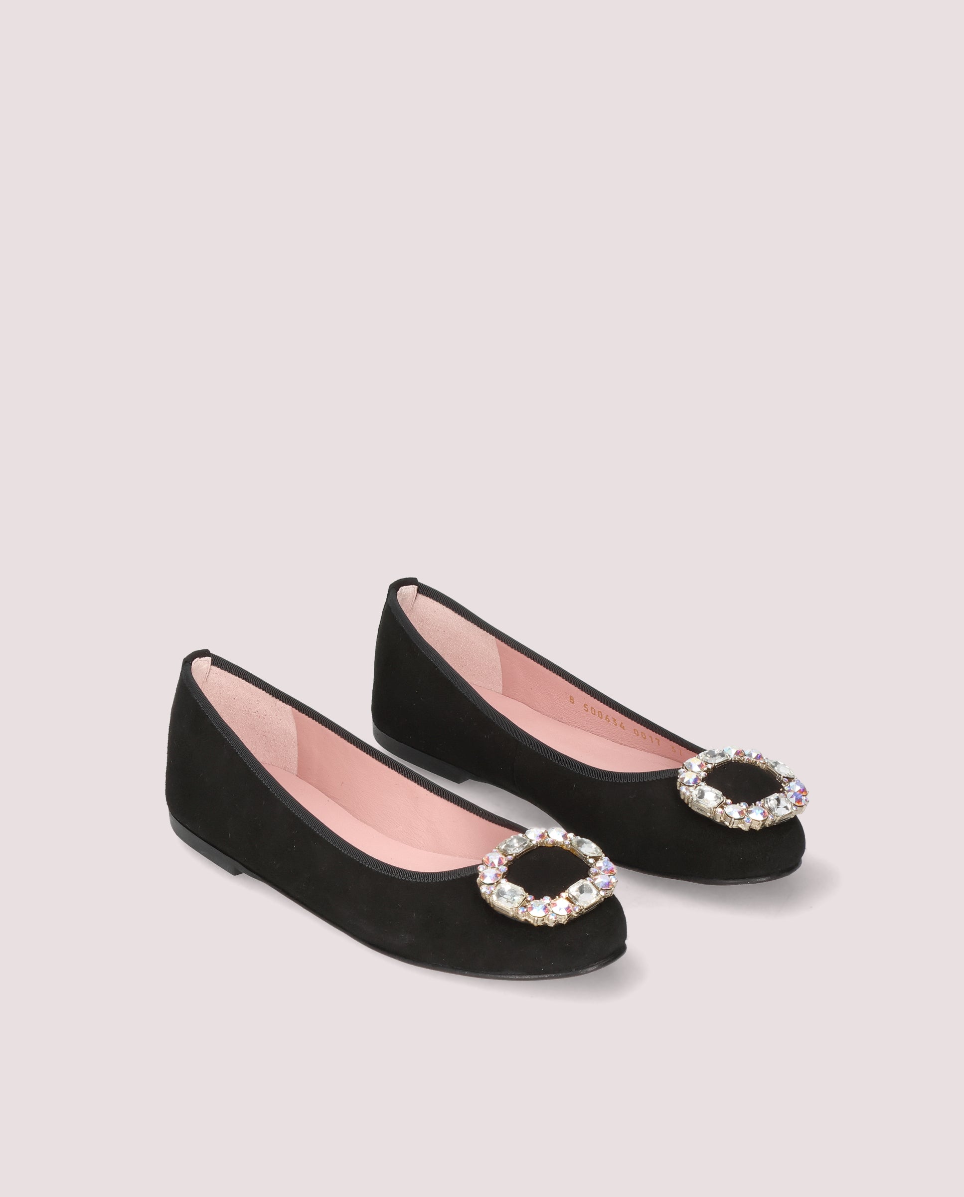 Marilyn Ballet Flats BLACK SUEDE