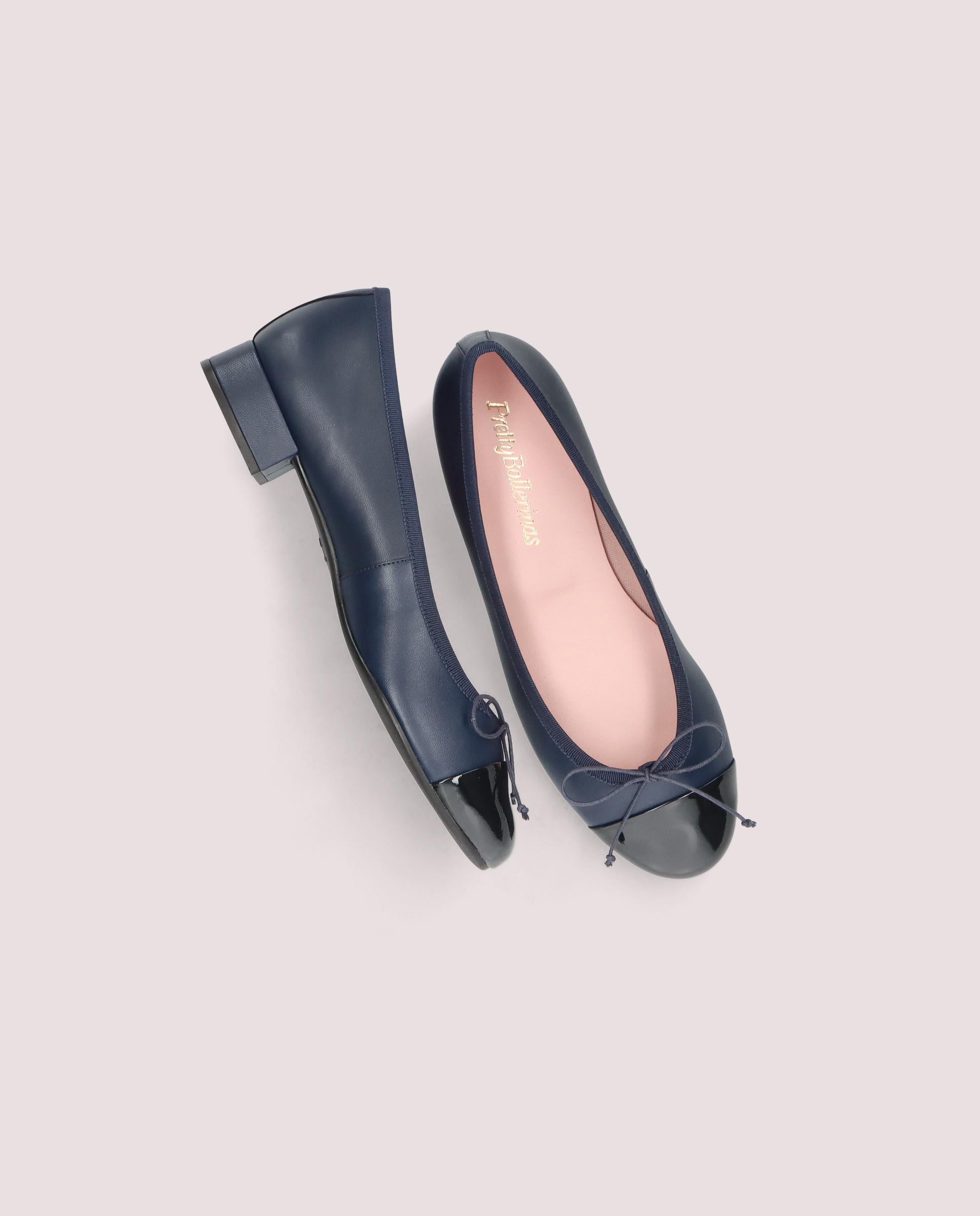 Bailarinas Gretschen Azules Piel