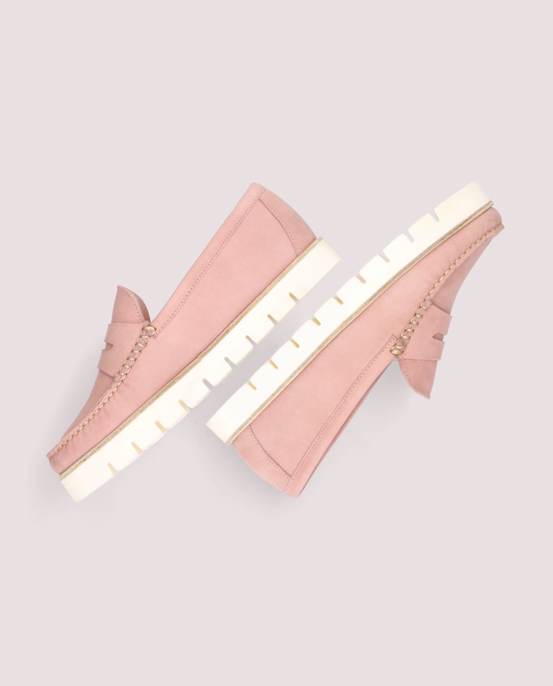 Mocasines Josephine Rosas Piel