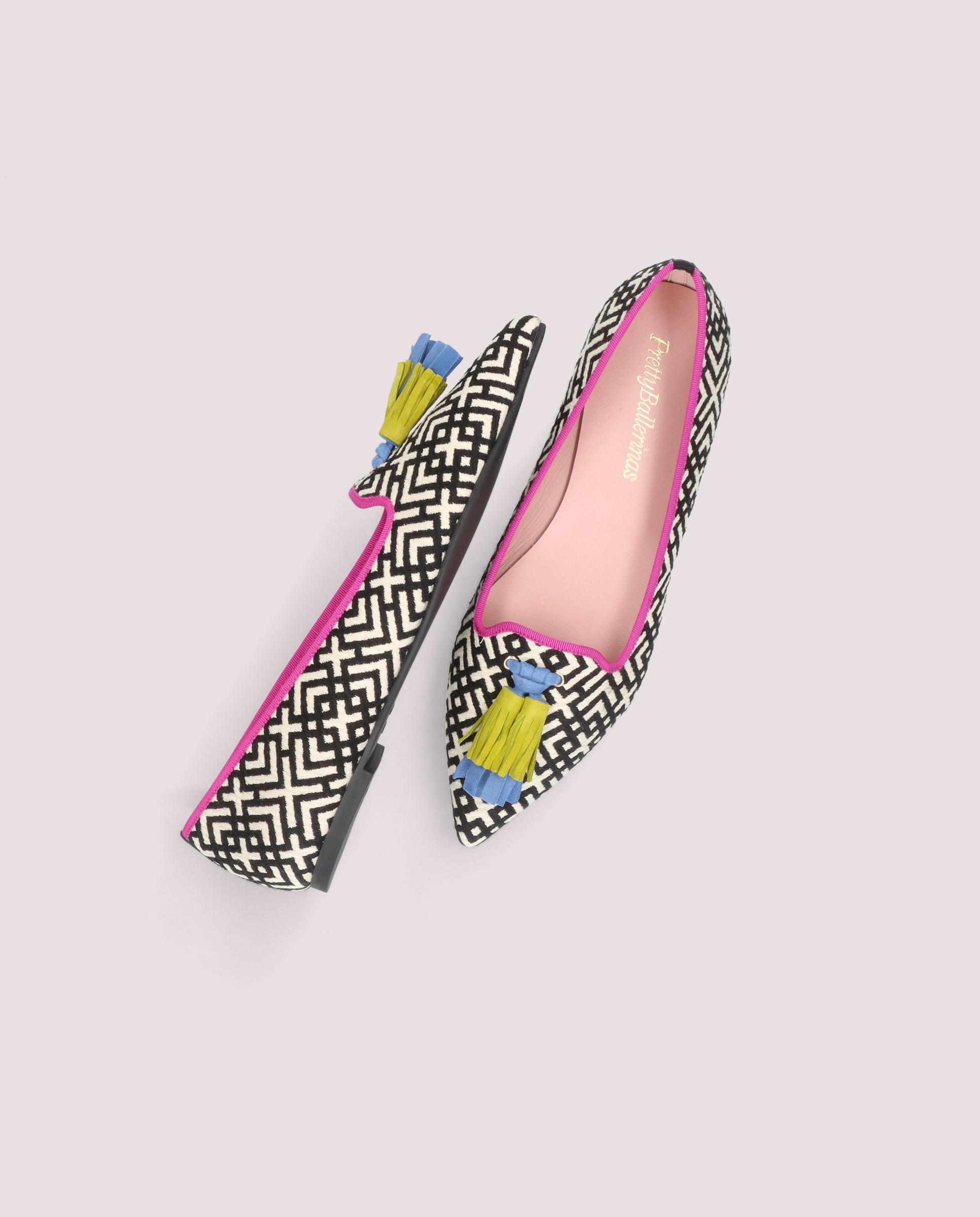Loafers Ella Multicolores Tejidos