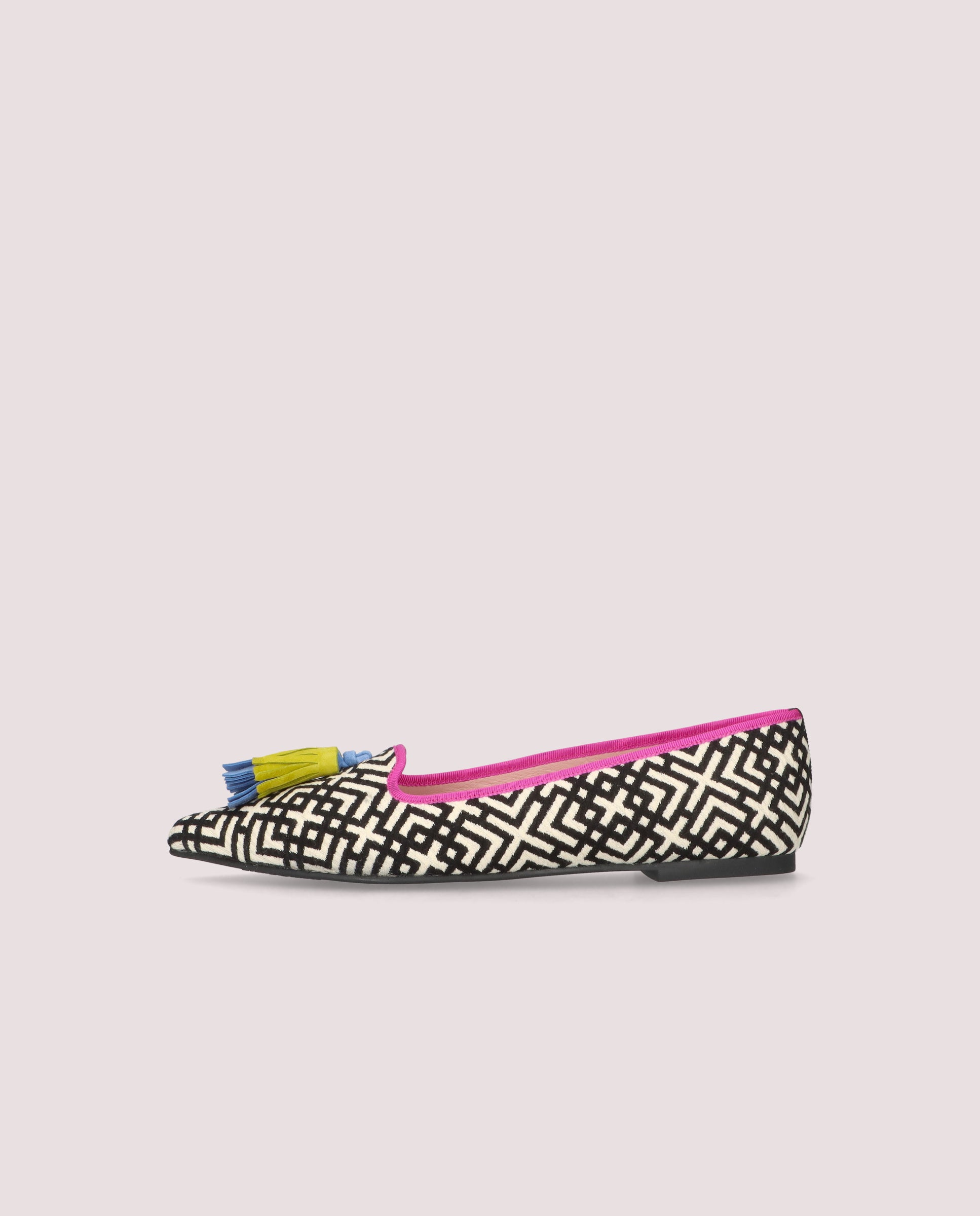 Loafers Ella Multicolores Tejidos