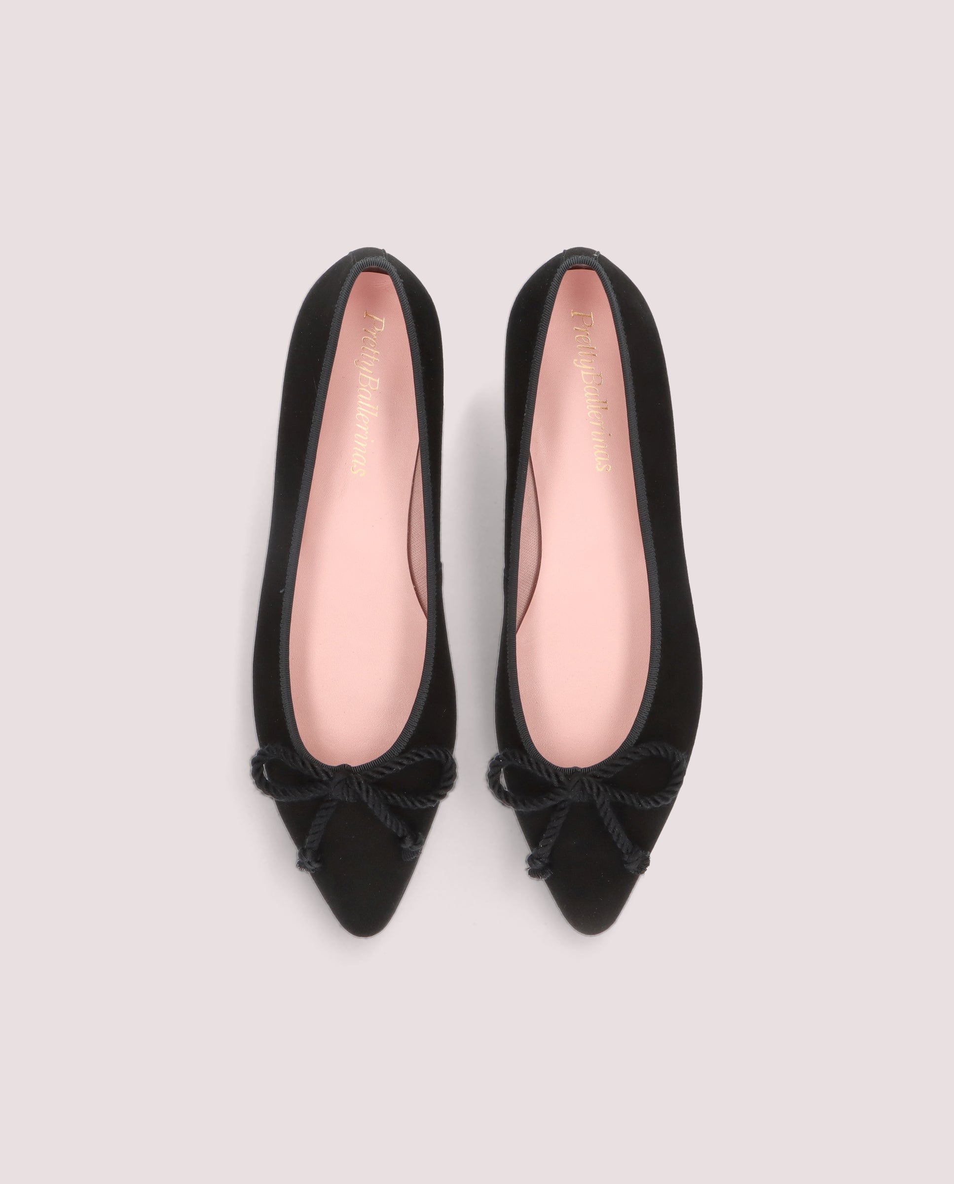 Vista alternativa de Bailarinas Elise Negros Ante por PrettyBallerinas