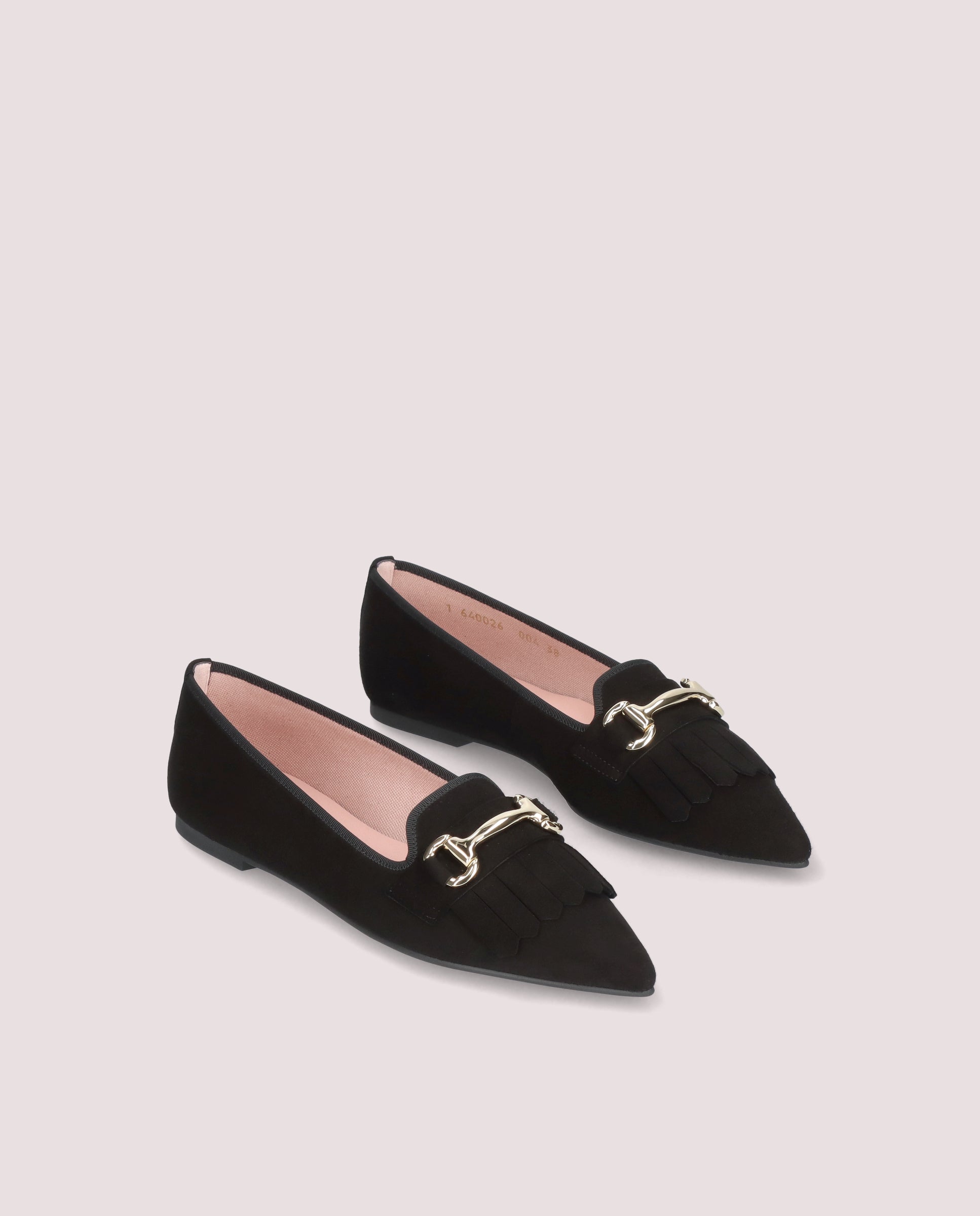 Bild von Loafers Ella SCHWARZ Wildleder von PrettyBallerinas