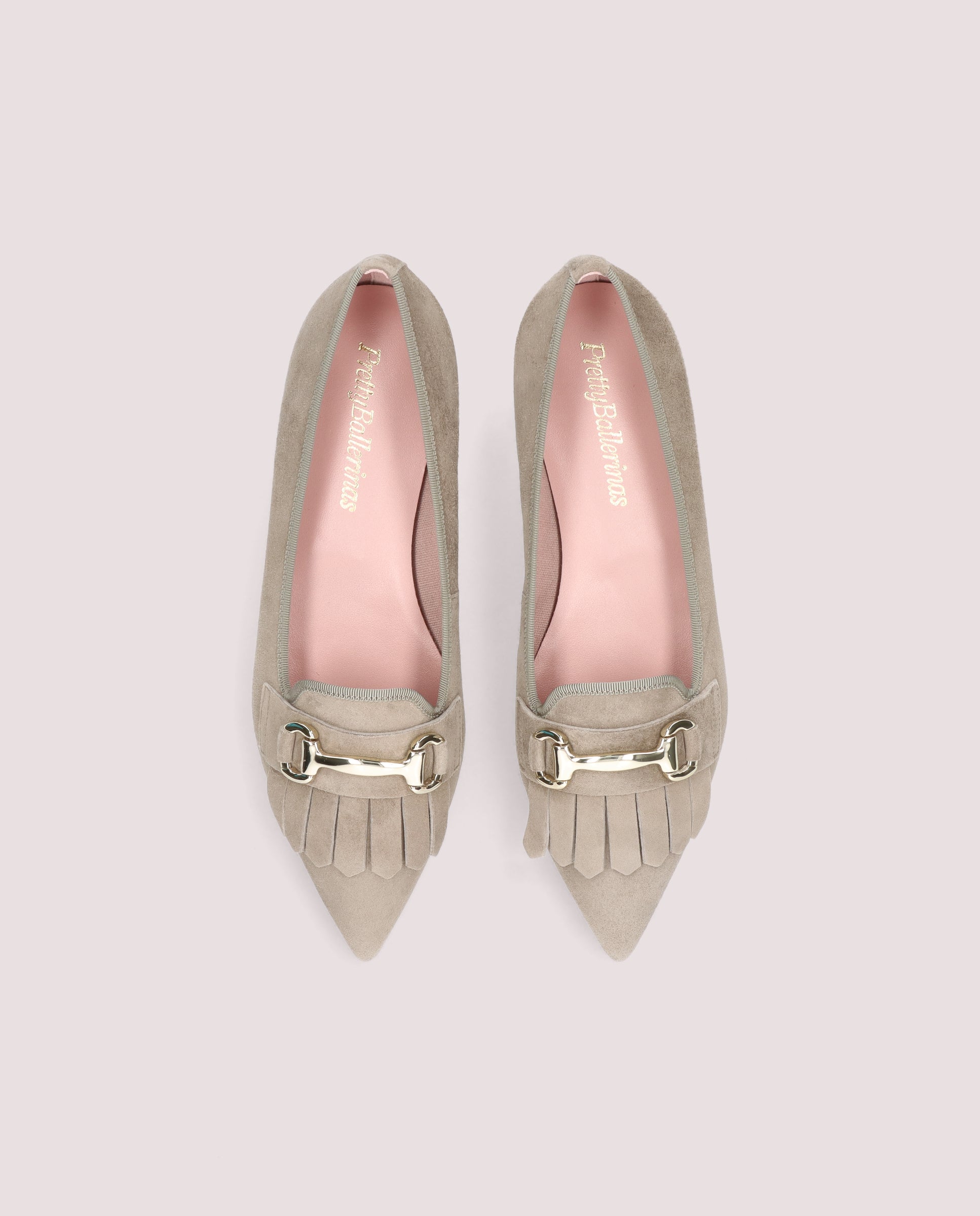 Loafers Ella Grises Ante