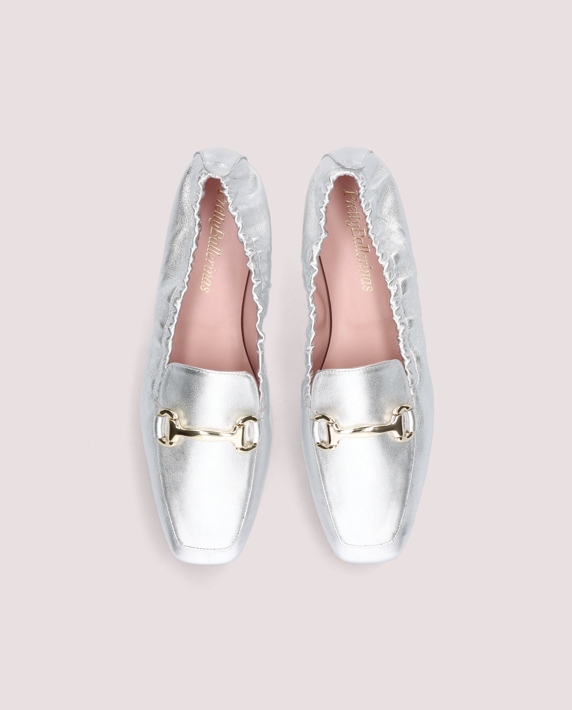 Alternative Ansicht von Loafers Camille SILBERNE METALLISIERTE LÄNGEN von PrettyBallerinas