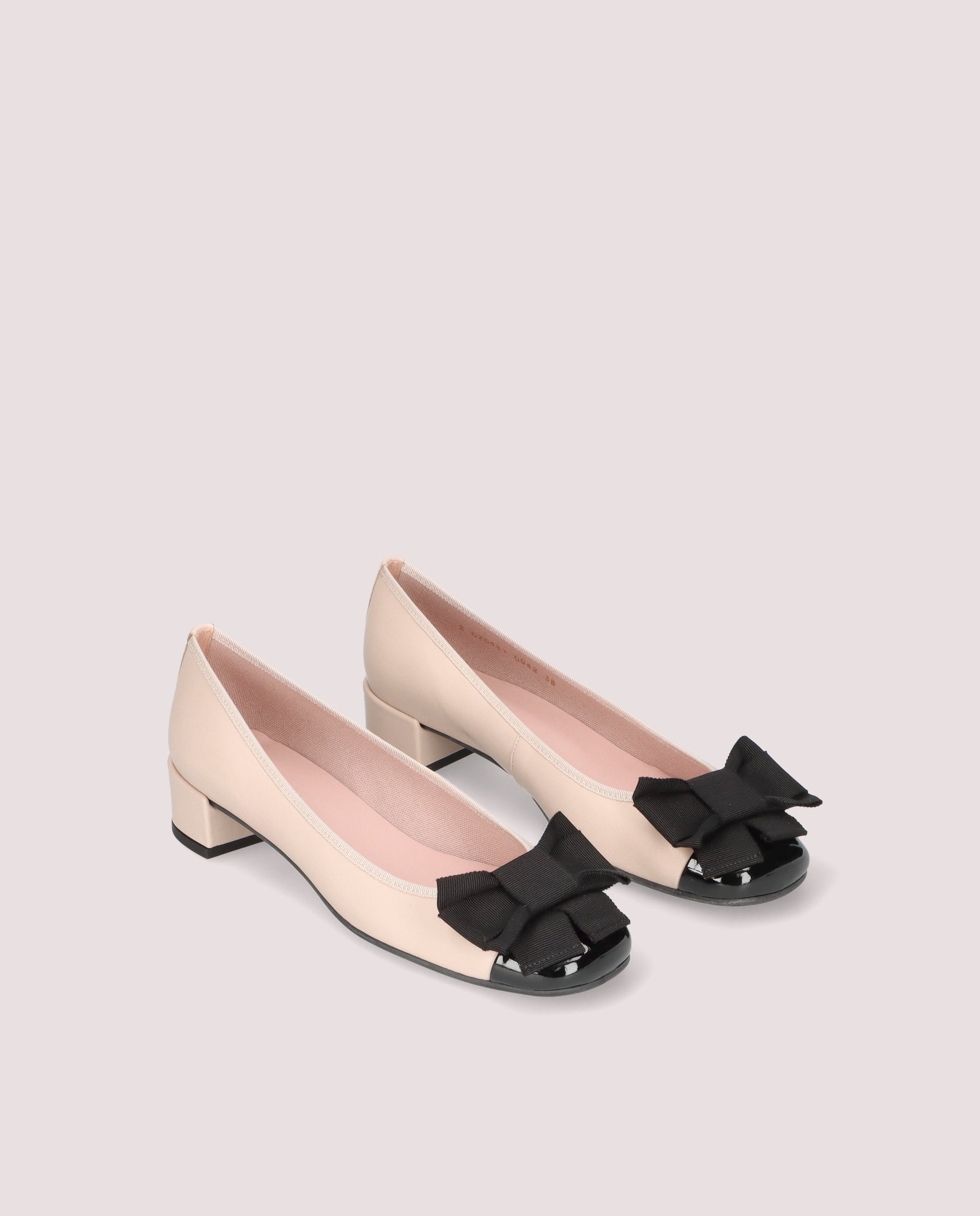 Image of Odette ballerina in makeup pink leather by PrettyBallerinas