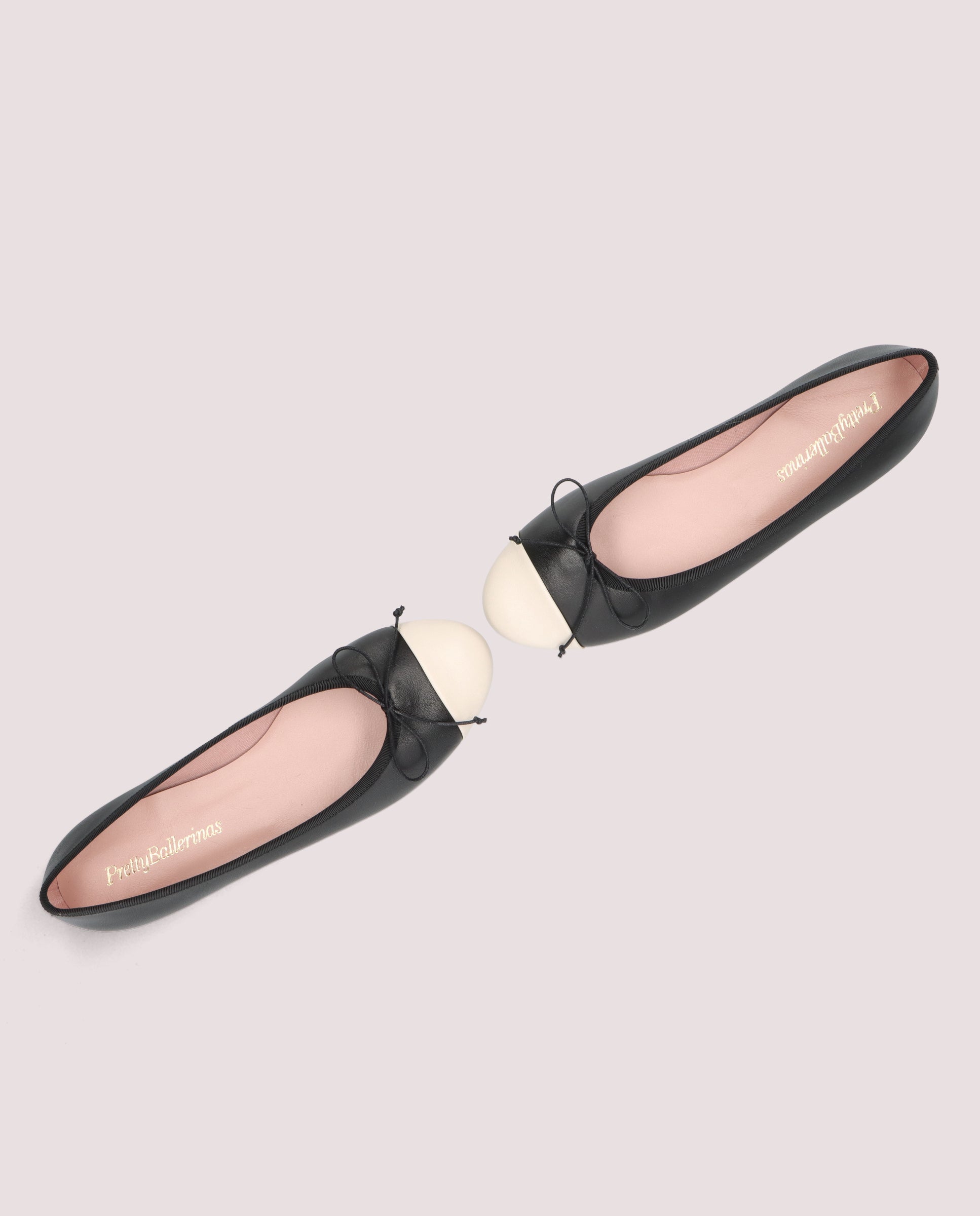 Nicole Ballet Flats WHITE LEATHER