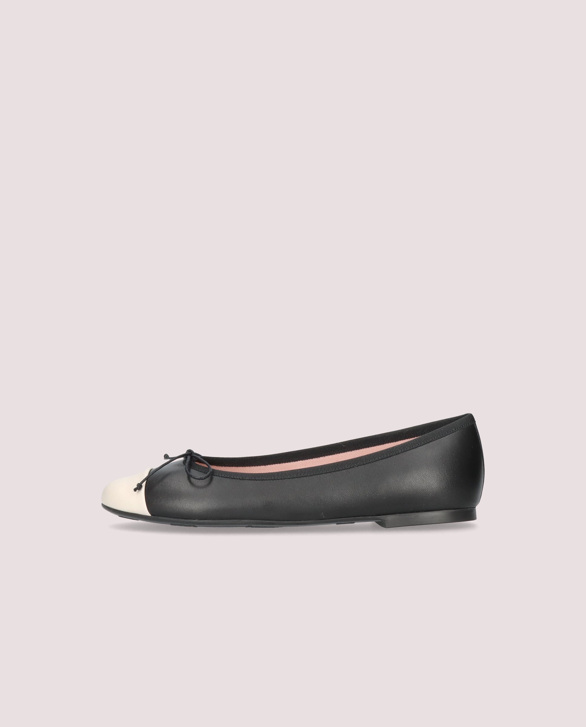 Nicole Ballet Flats WHITE LEATHER