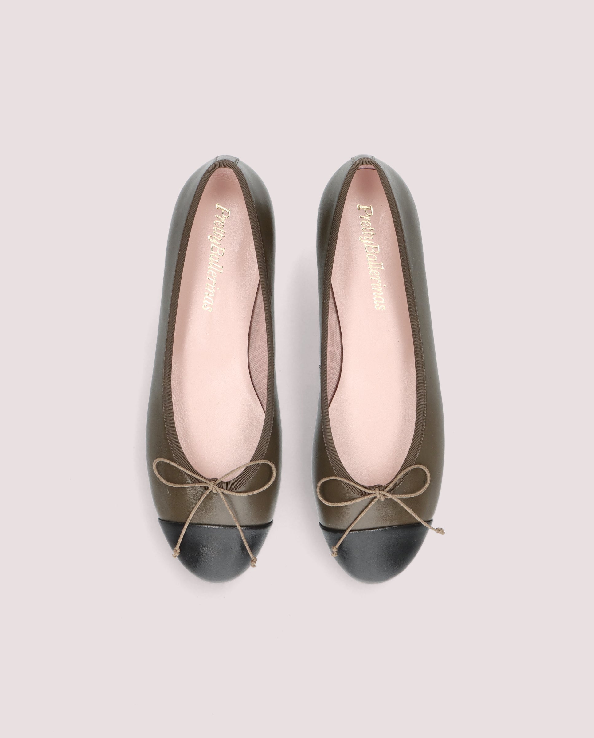 Alternative Ansicht von Ballerinas Nicole GRÜN LEDER von PrettyBallerinas