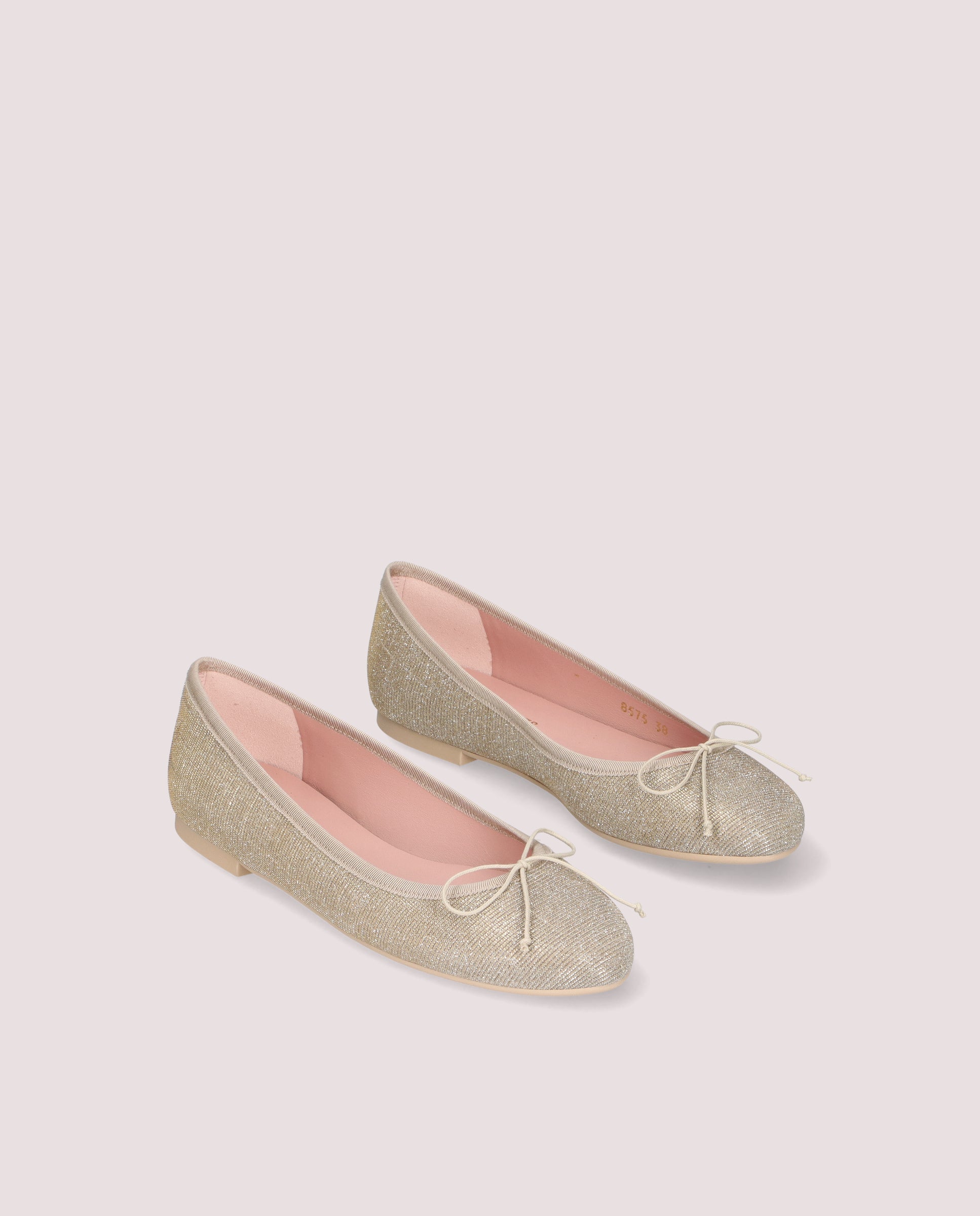 Imagen de Bailarinas Nicole Plateados Tejidos metalizados por PrettyBallerinas