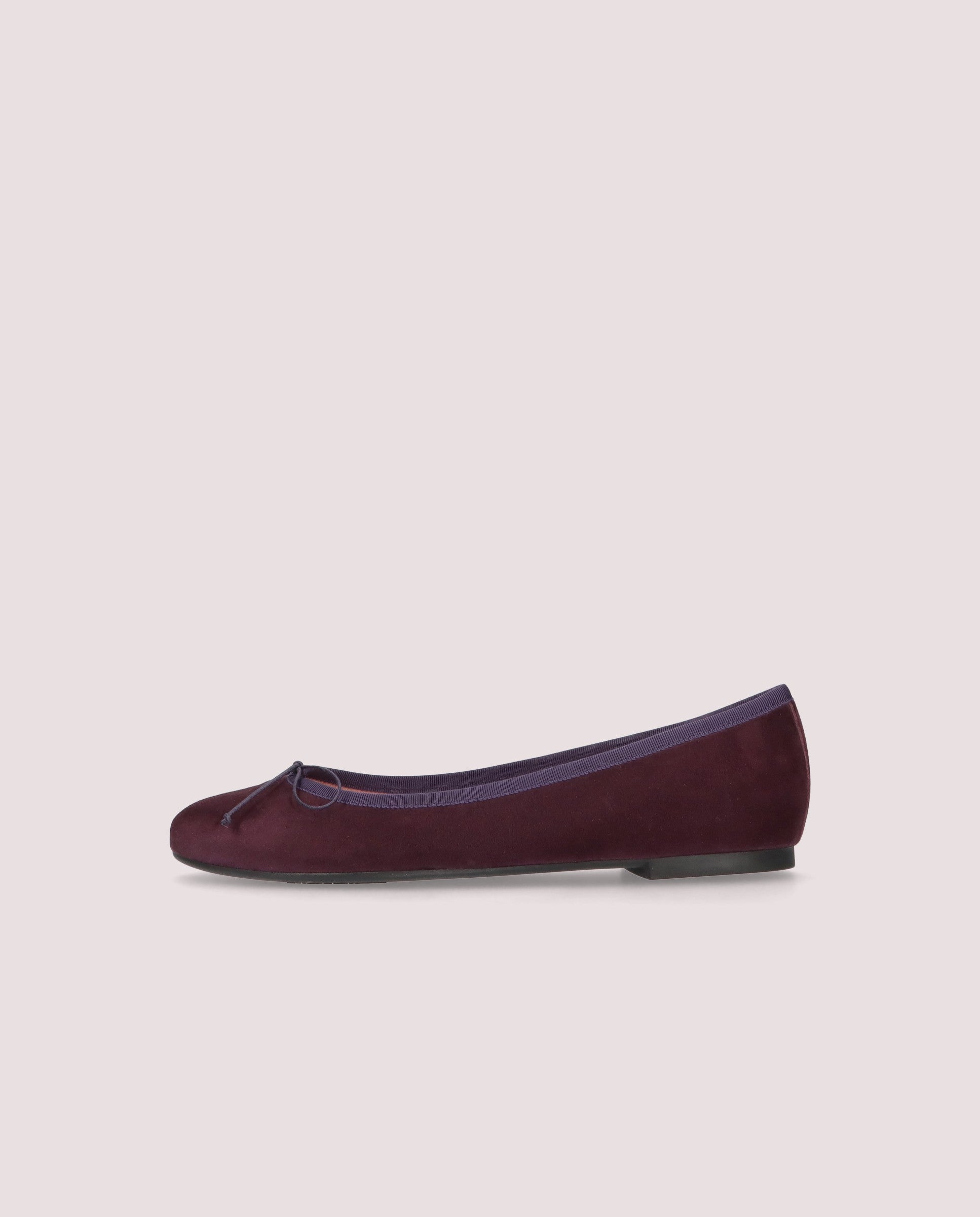Nicole ballerina in purple suede
