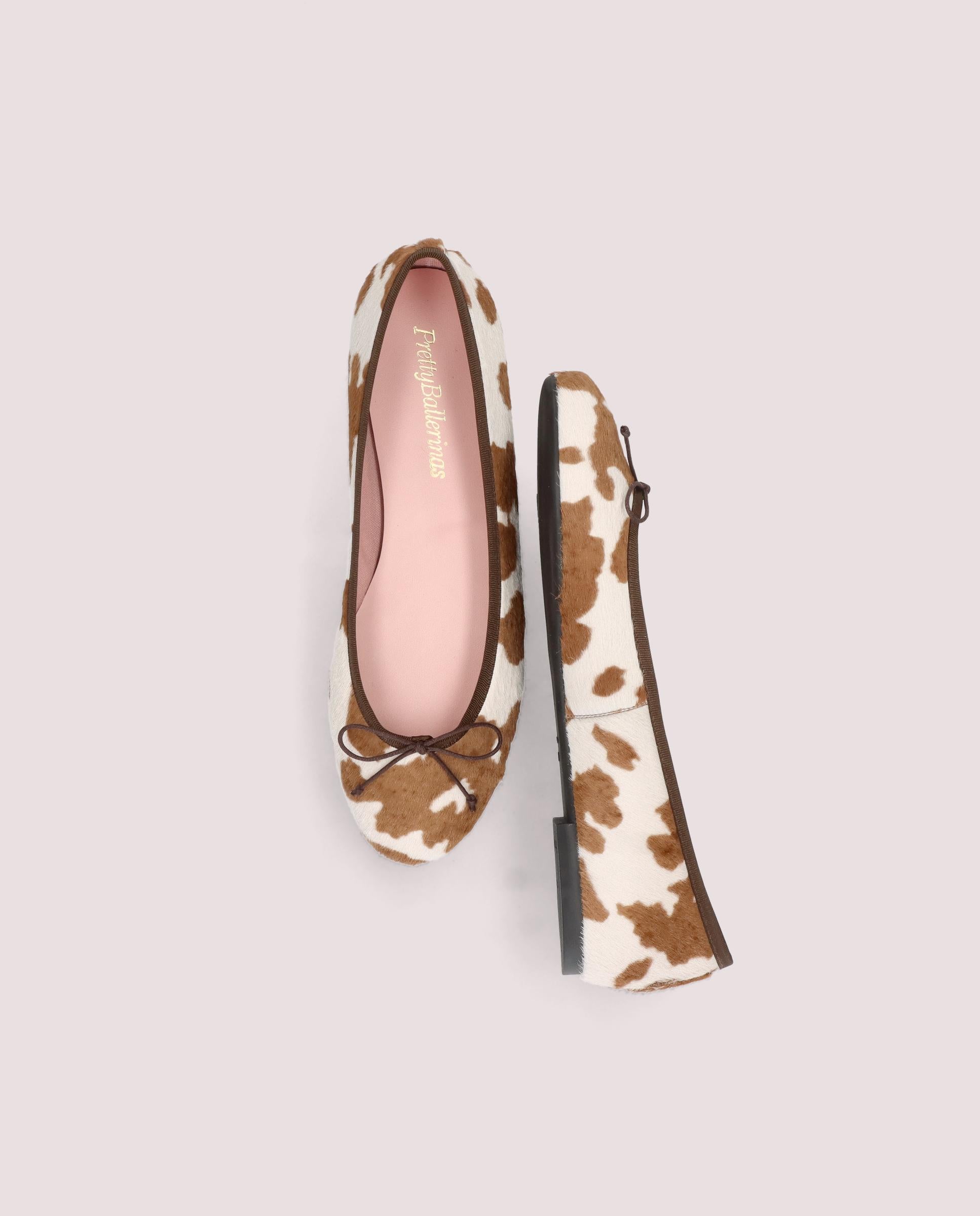 Nicole Ballet Flats ANIMAL PRINT PONY