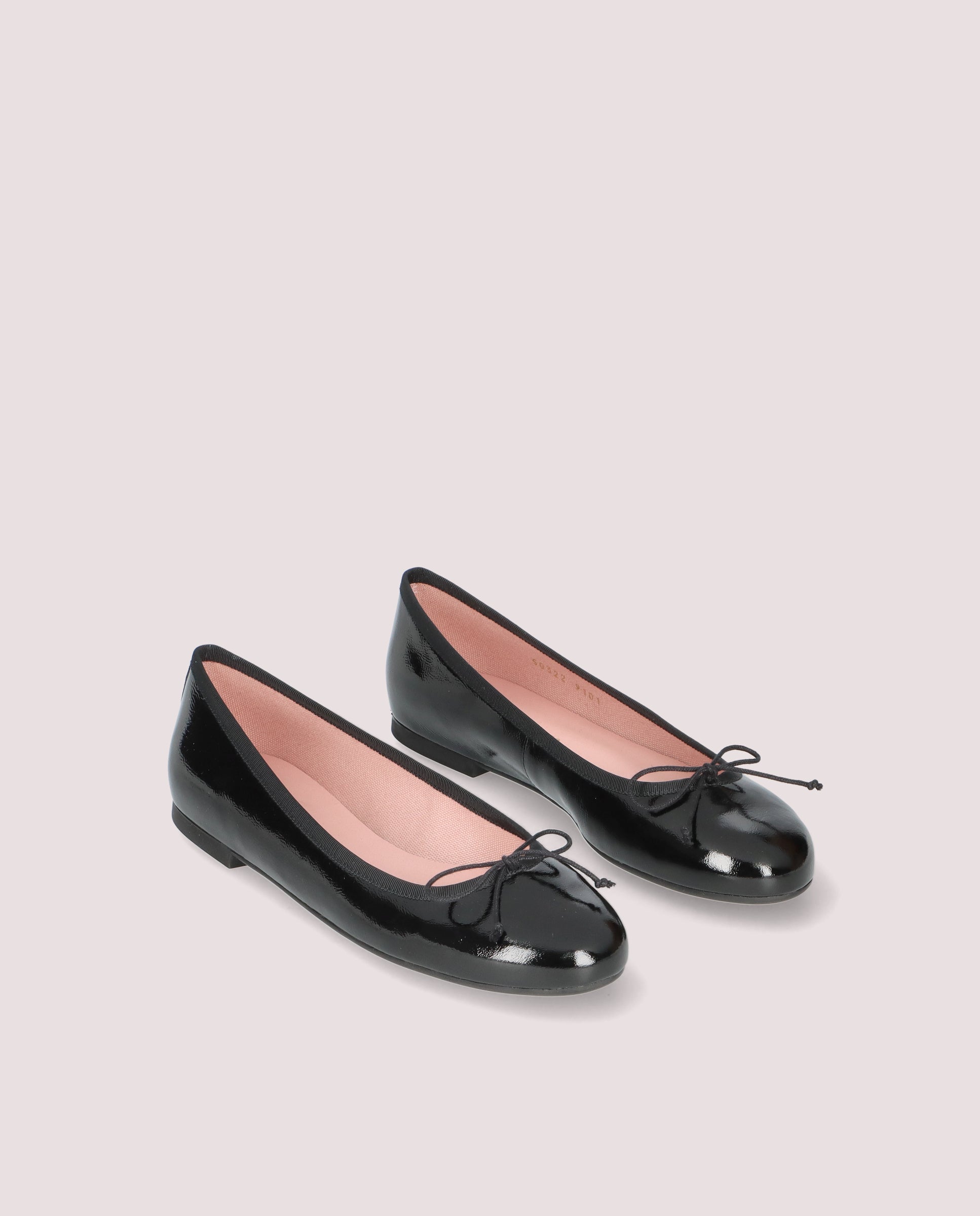 Image of Nicole ballerina in black patent leather by PrettyBallerinas