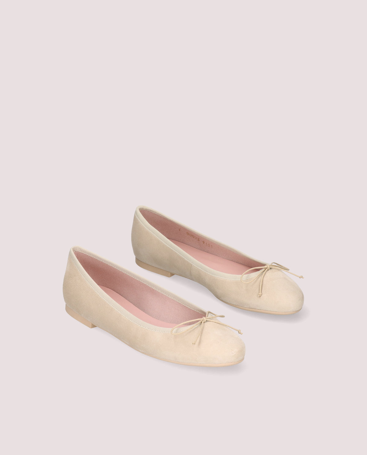 Ballerines PrettyBallerinas En Daim Beige - Modèle 35.663 - Style Élégant Et Confortable
