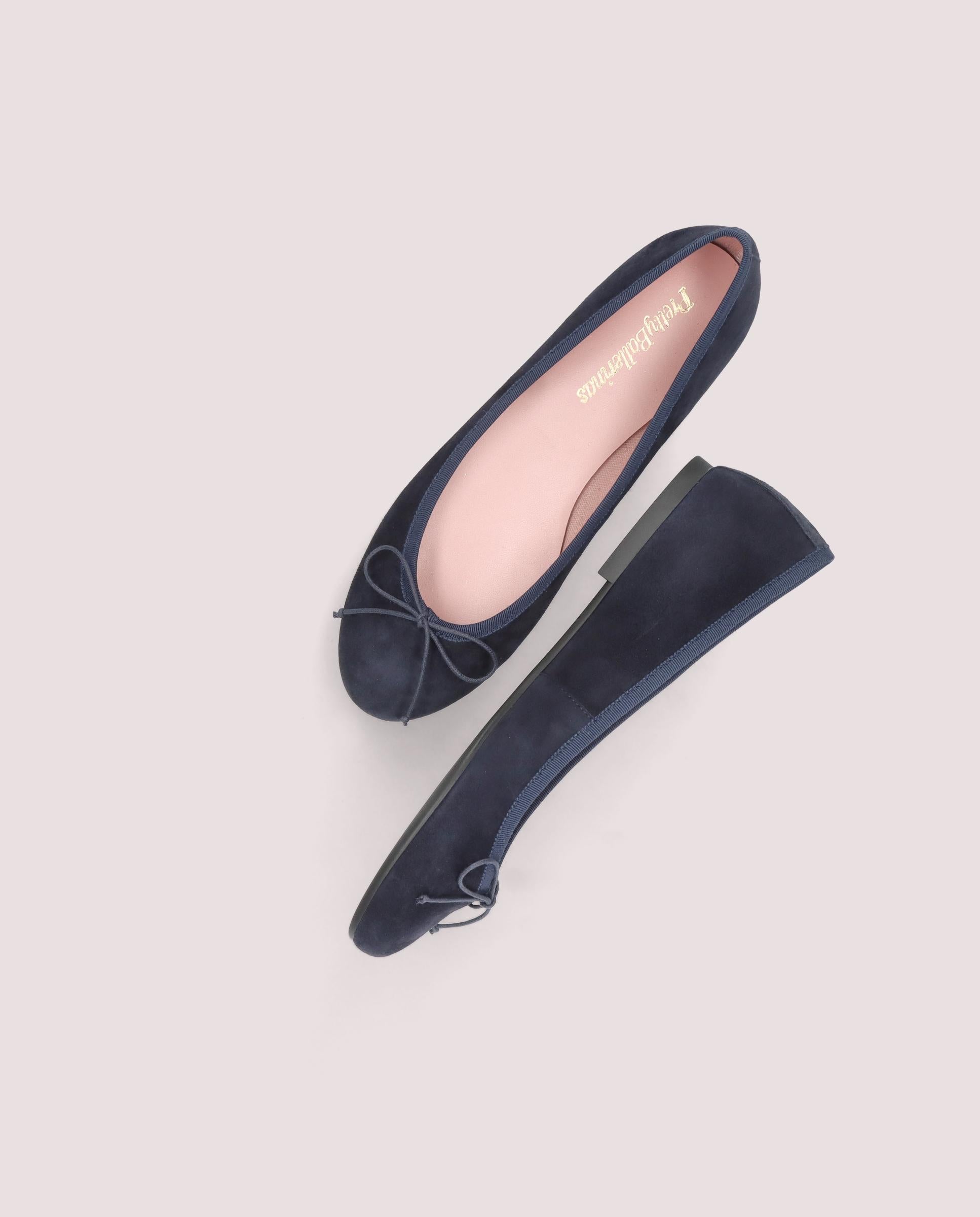 Nicole BLUE SUEDE Ballet Flats