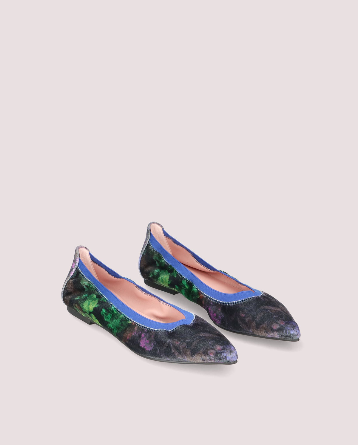 Bailarinas Ella Azules Tejidos