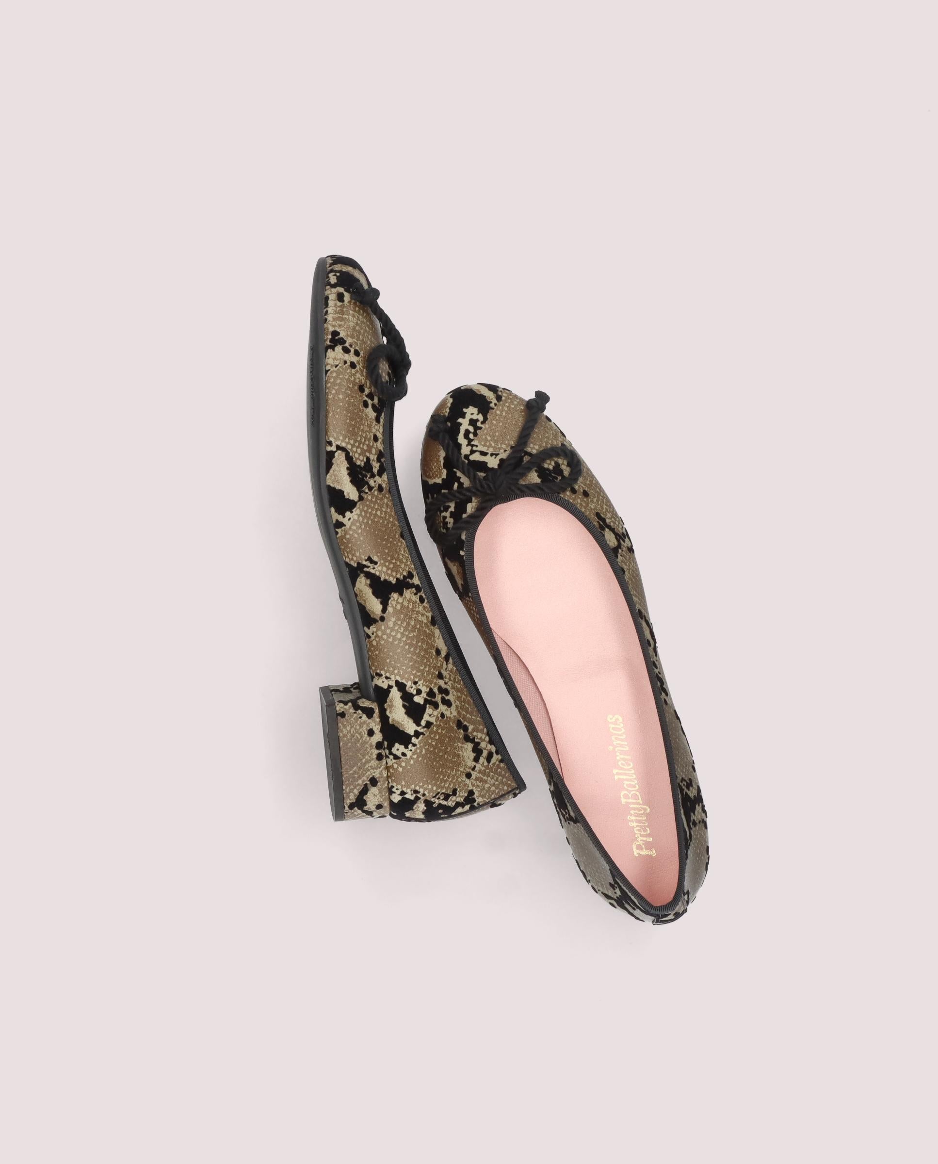 Gretschen GREEN SUEDE Ballet Flats