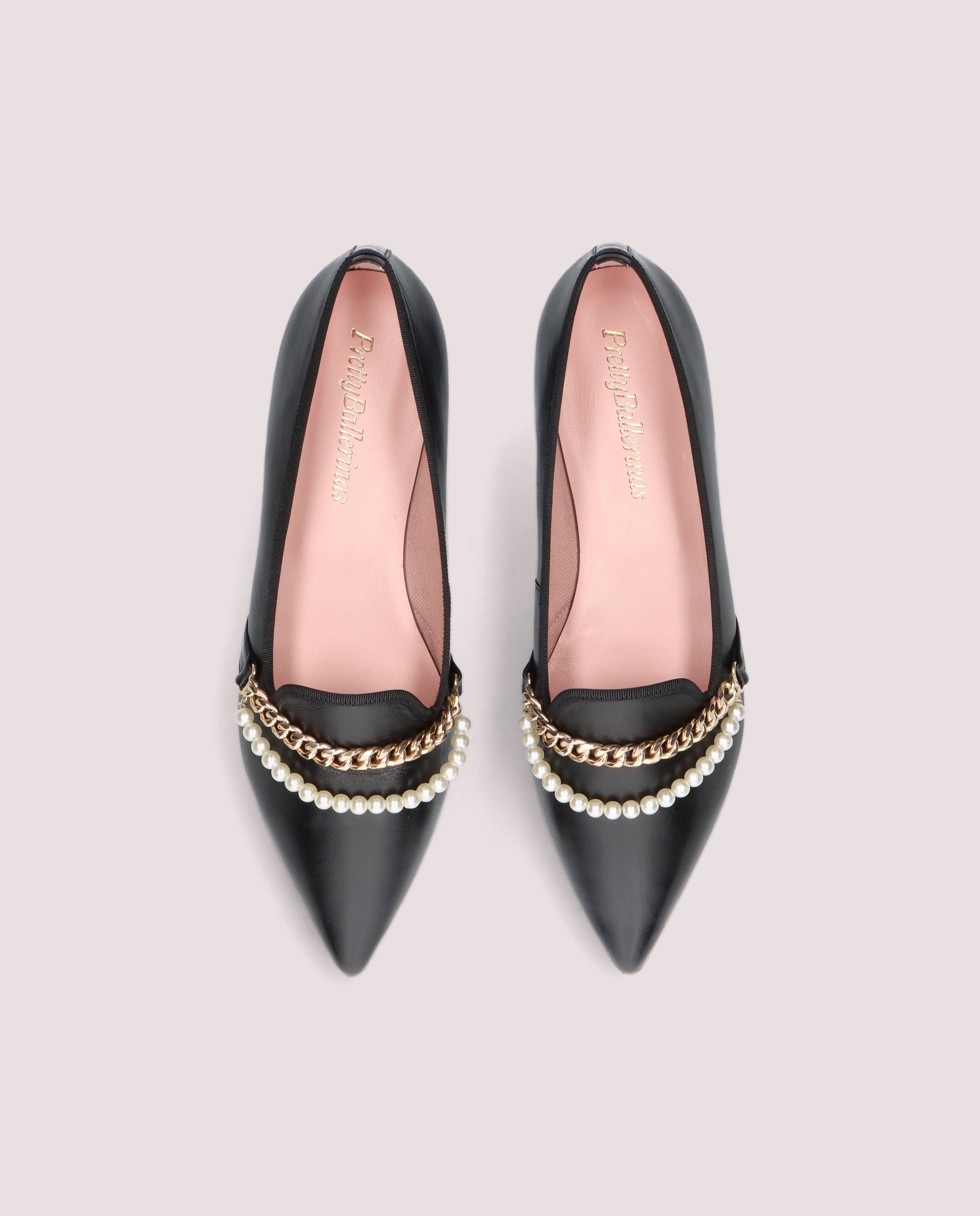 Vista alternativa de Loafers Ella Negros Piel por PrettyBallerinas