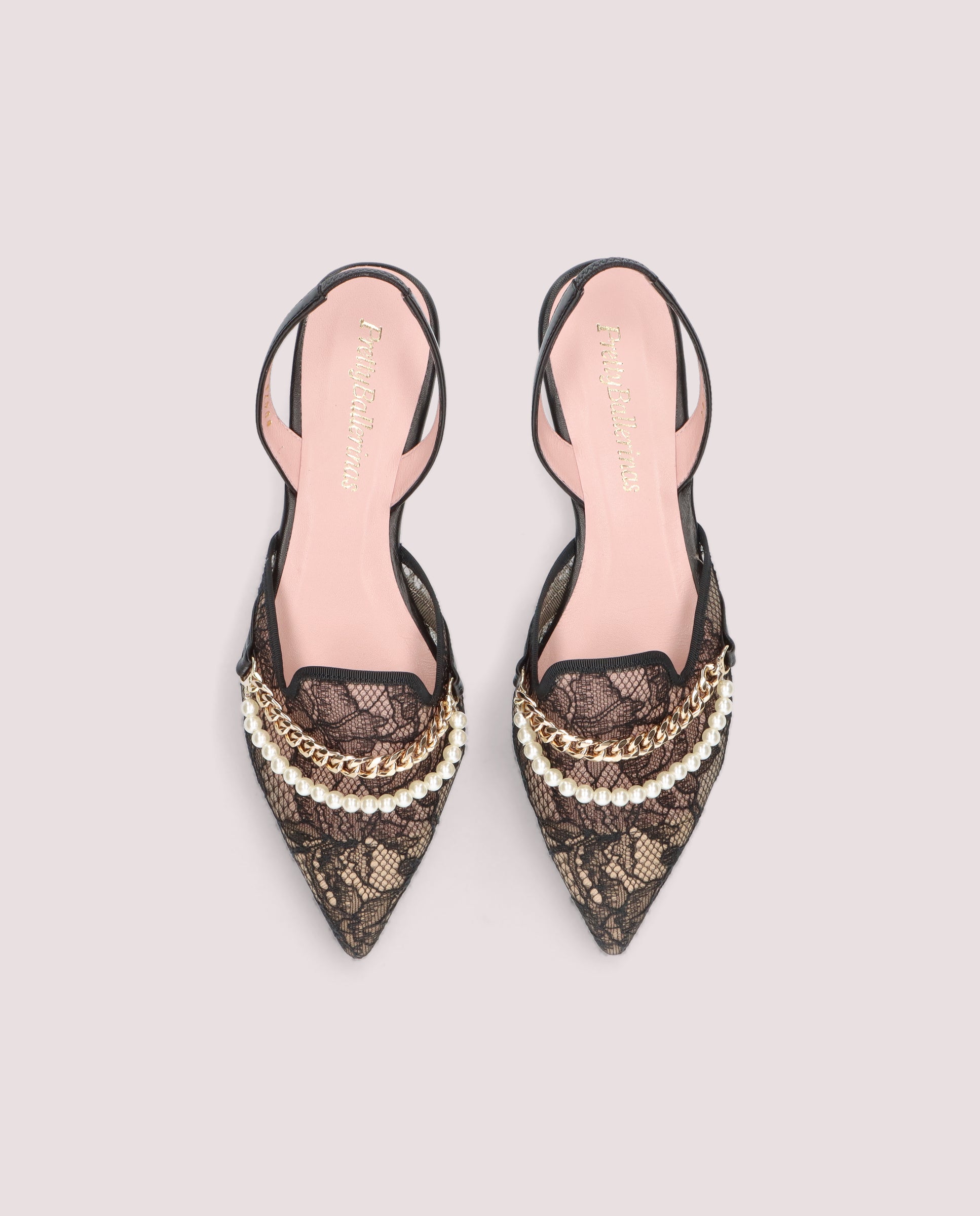 Vista alternativa de Bailarinas Ella Negros Tejidos por PrettyBallerinas