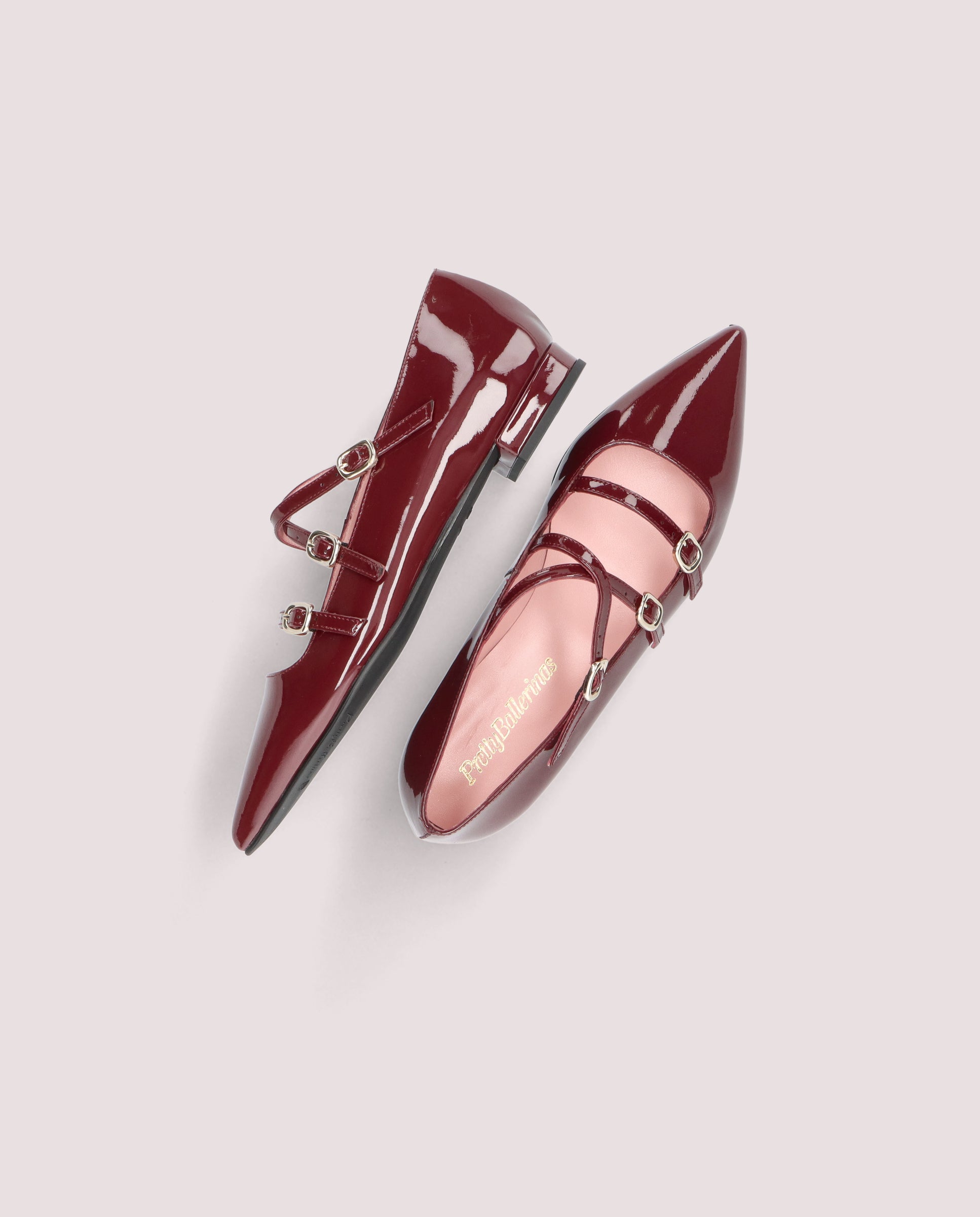 Clementine Ballet Flats RED PATENT LEATHER