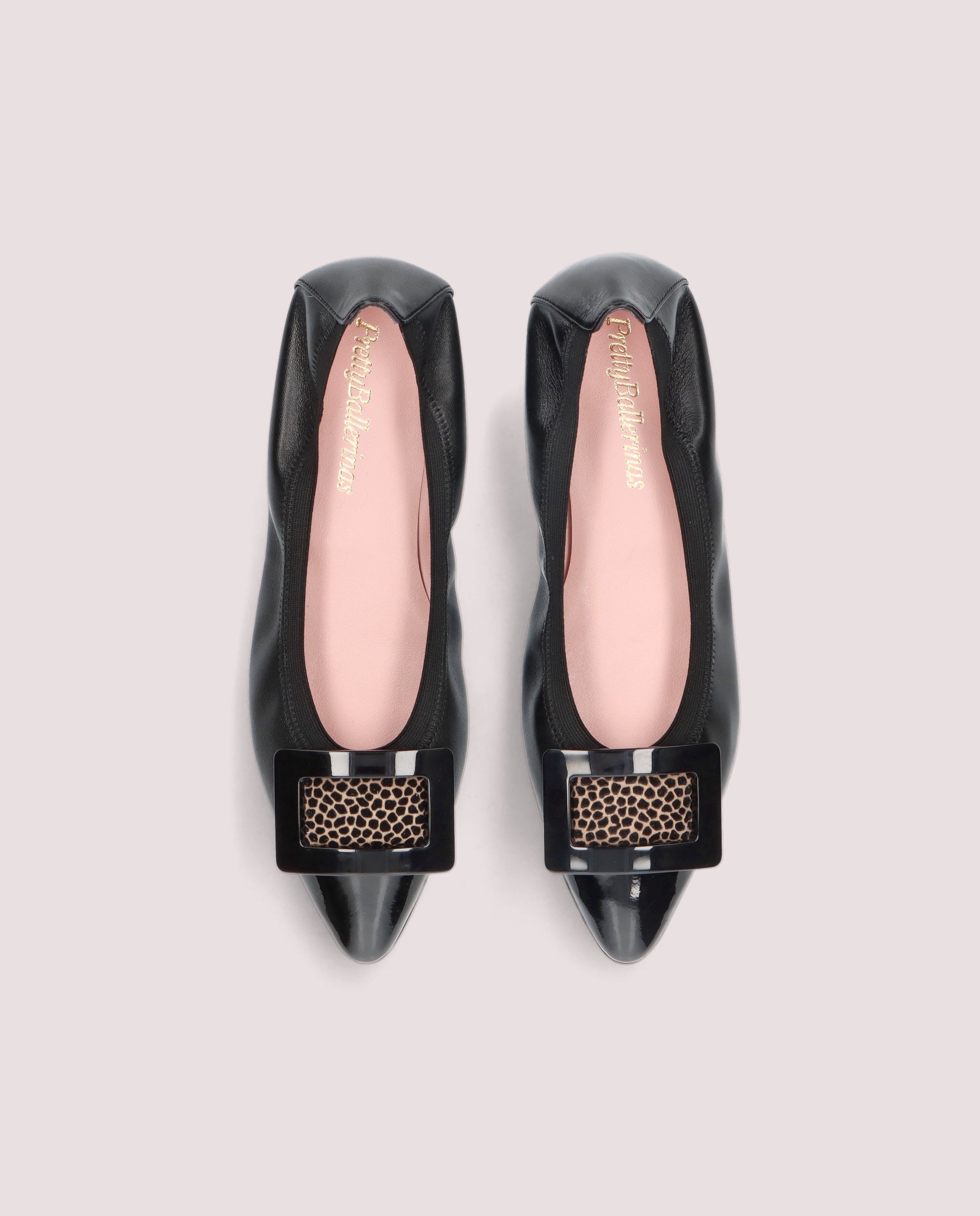 Alternative view of Bailarinas Elise Negros Piel by PrettyBallerinas