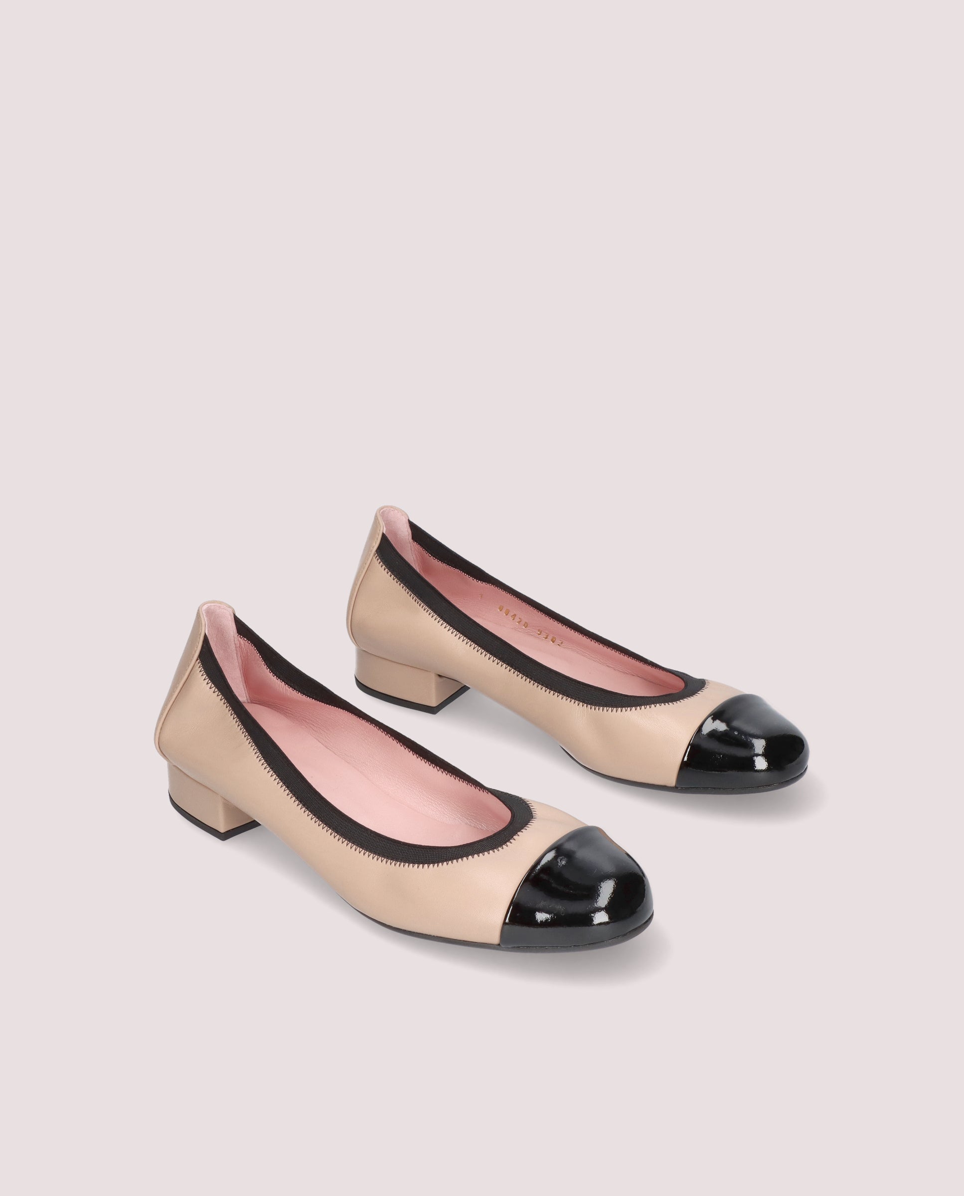 Image of Gretschen Salon BEIGE PRINTED LEATHERS by PrettyBallerinas