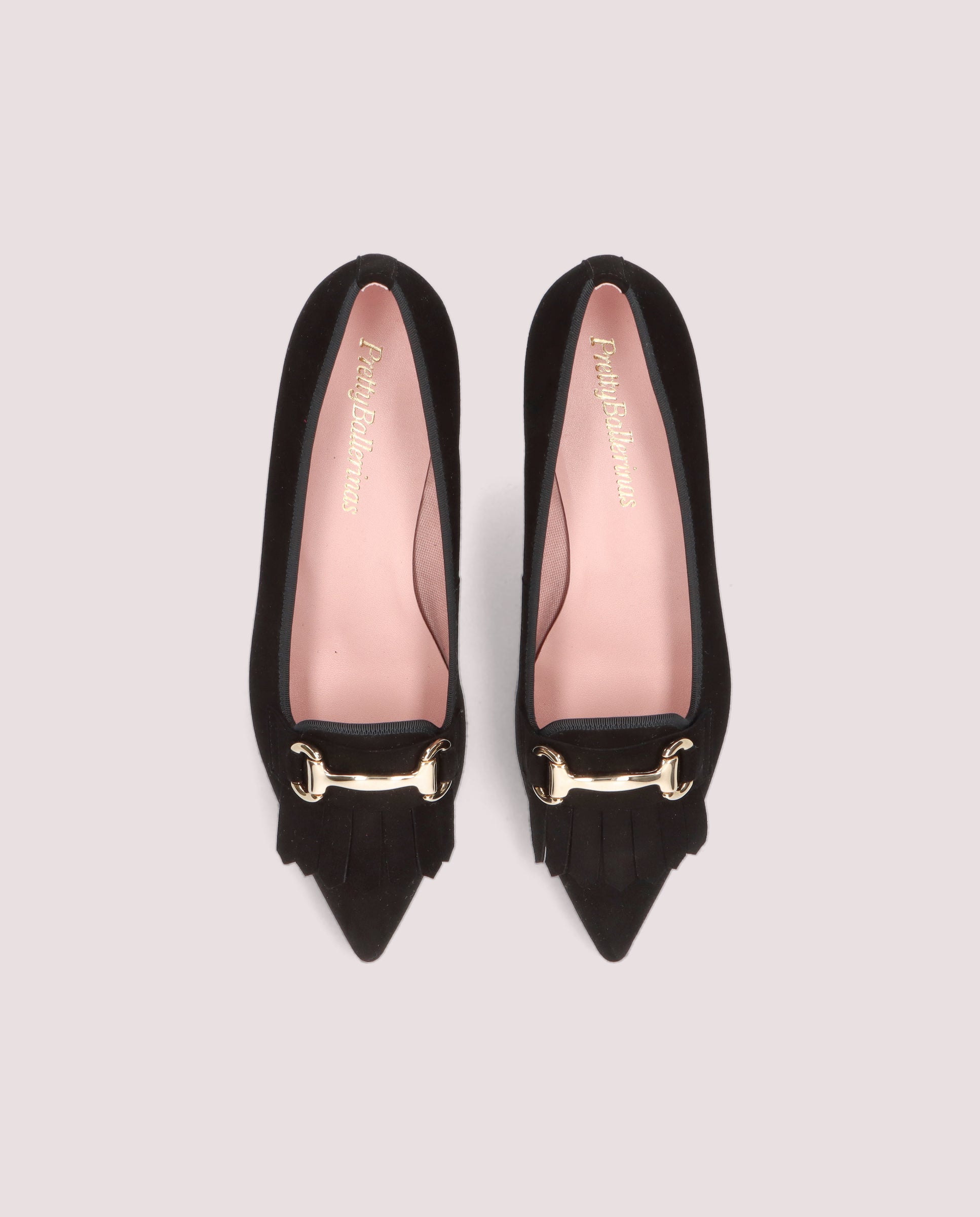 Vista alternativa de Salon Kendall Negros Ante por PrettyBallerinas