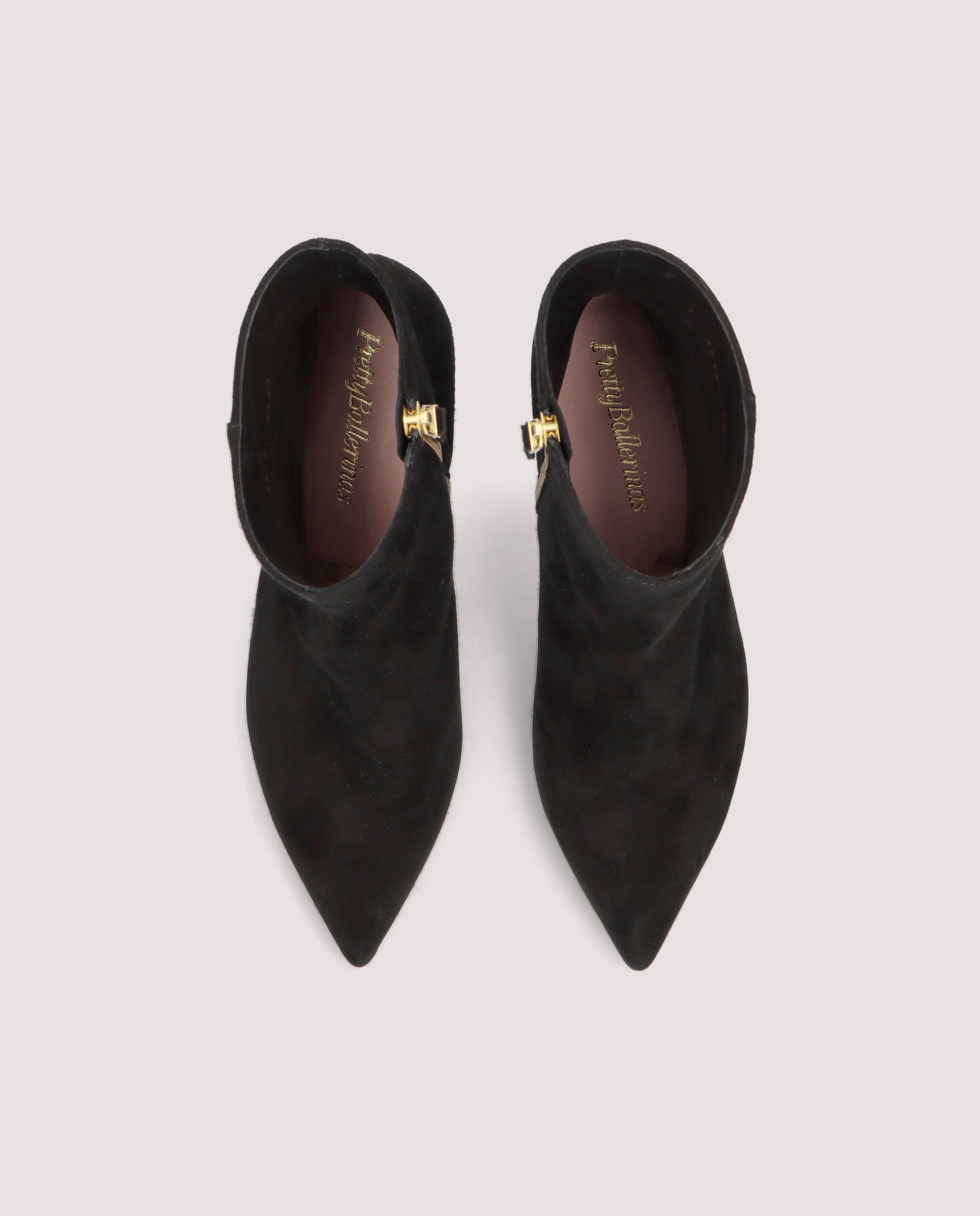 Vista alternativa de Botines Kendall Negros Ante por PrettyBallerinas