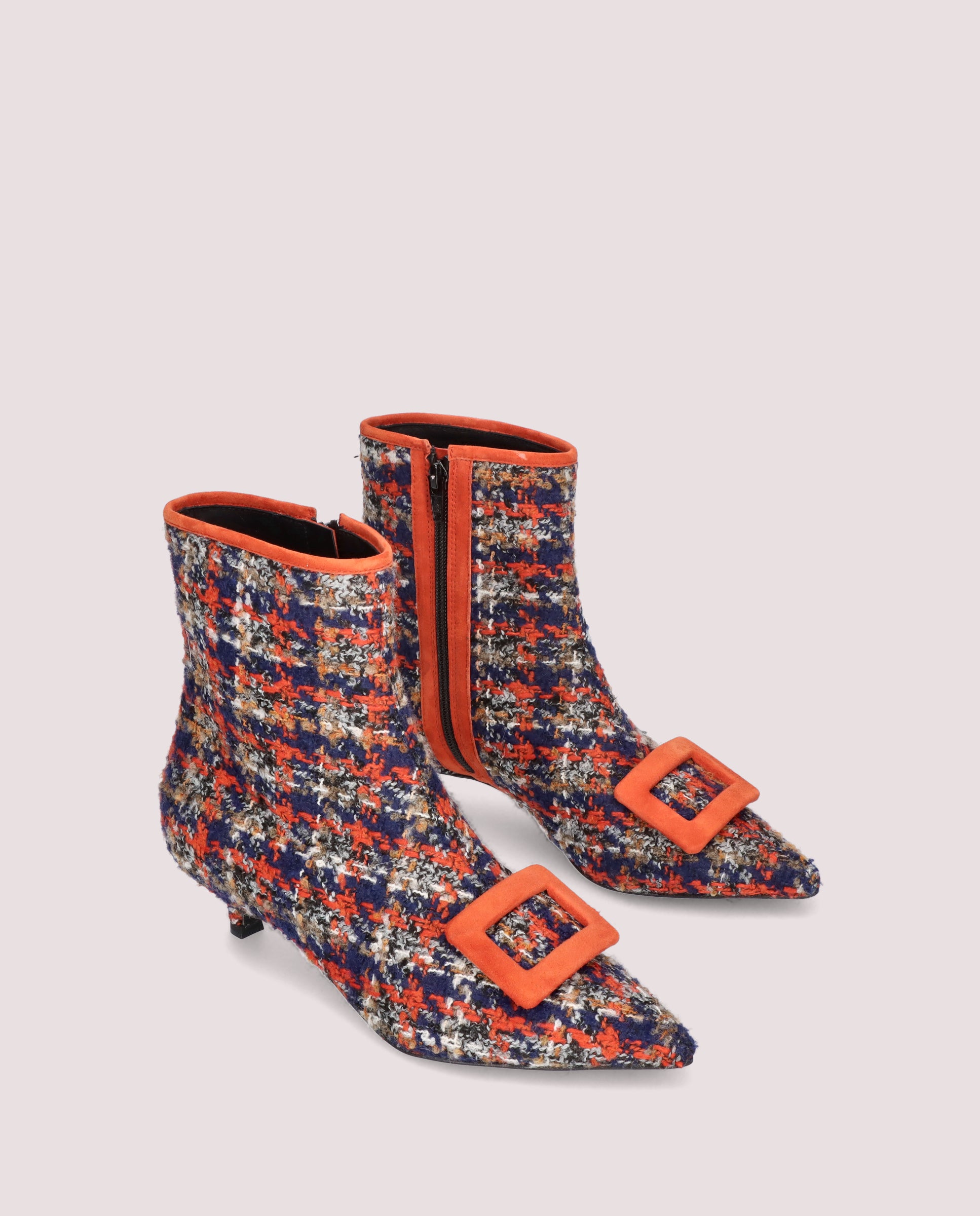 Botines Kendall Multicolores Tejidos