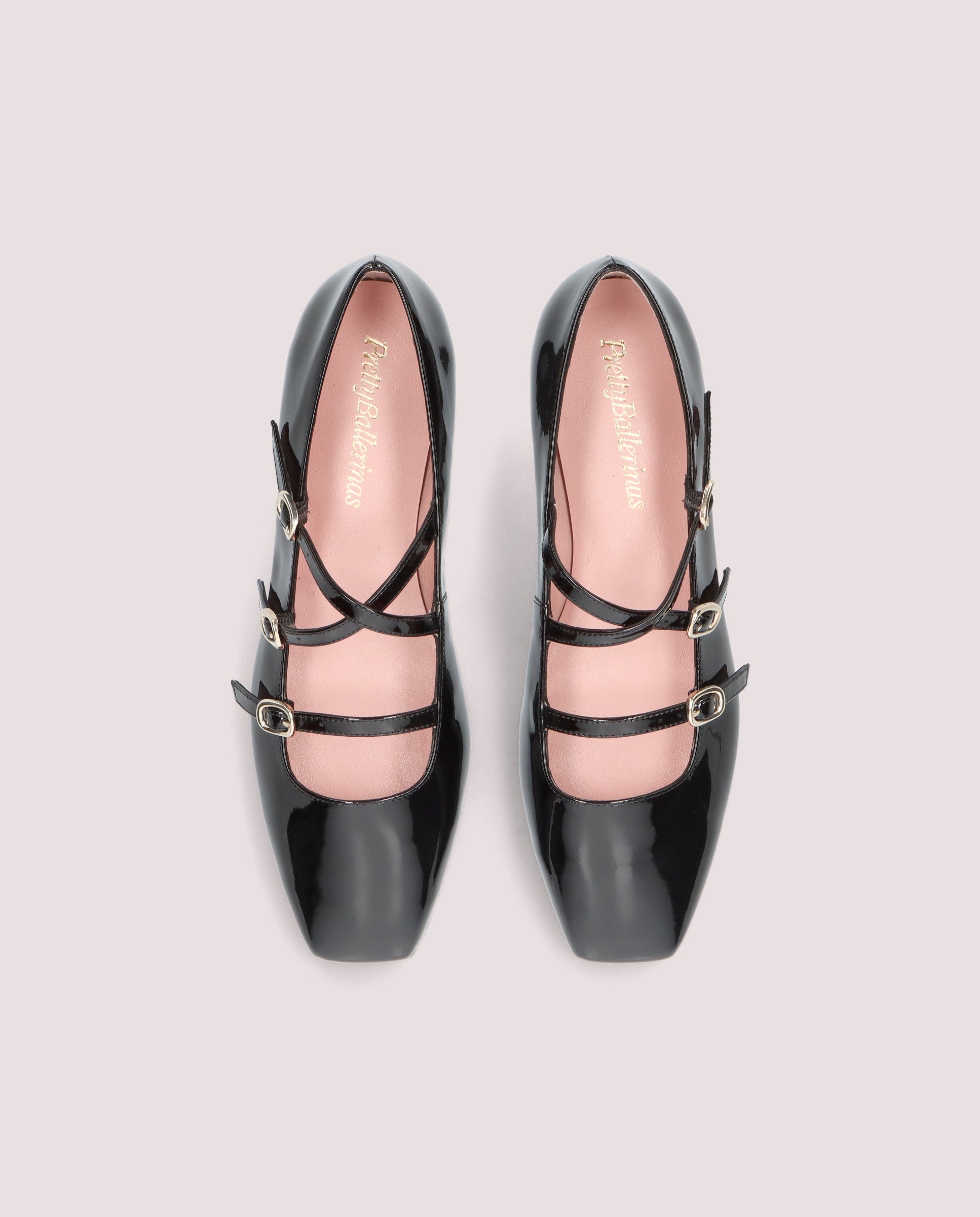 Vista alternativa de Bailarinas Camille Negros Charol por PrettyBallerinas