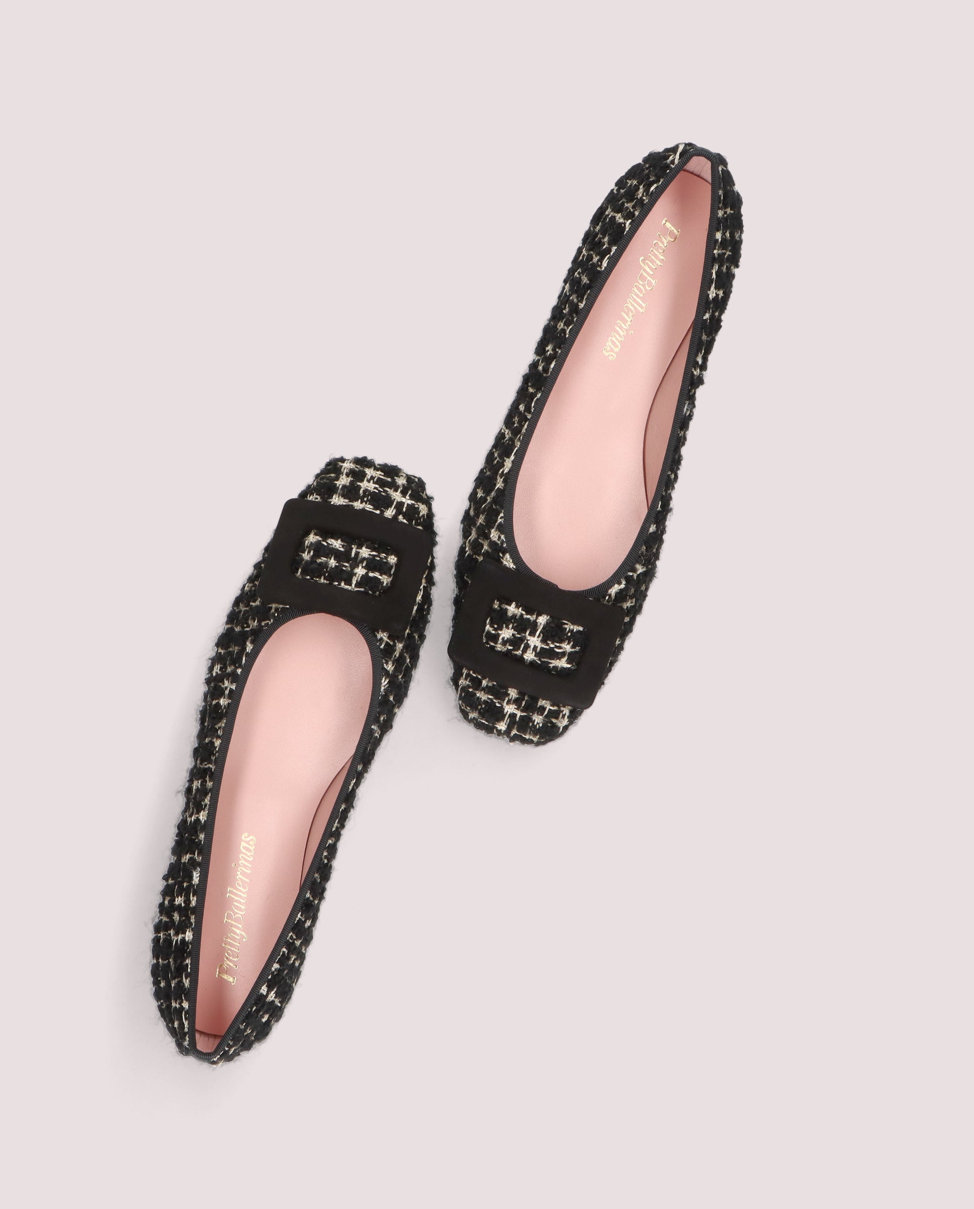 Camille Ballet Flats BLACK FABRIC