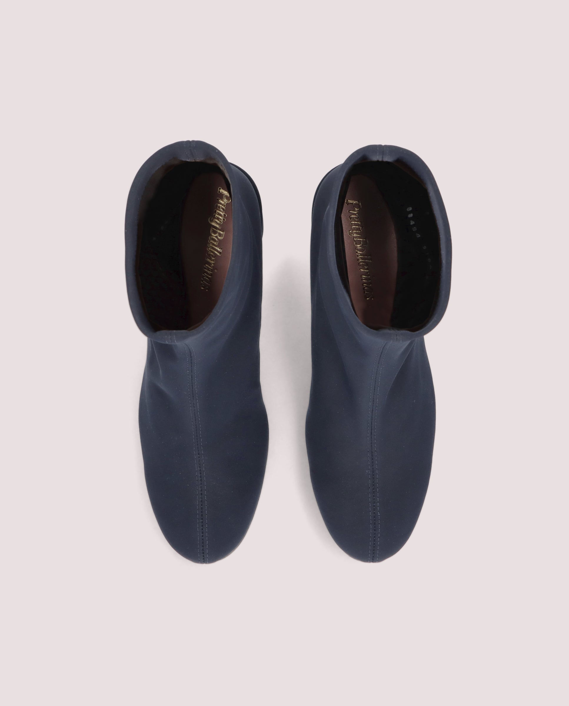 Vue alternative de Bottines tissées bleues Jendayi par PrettyBallerinas