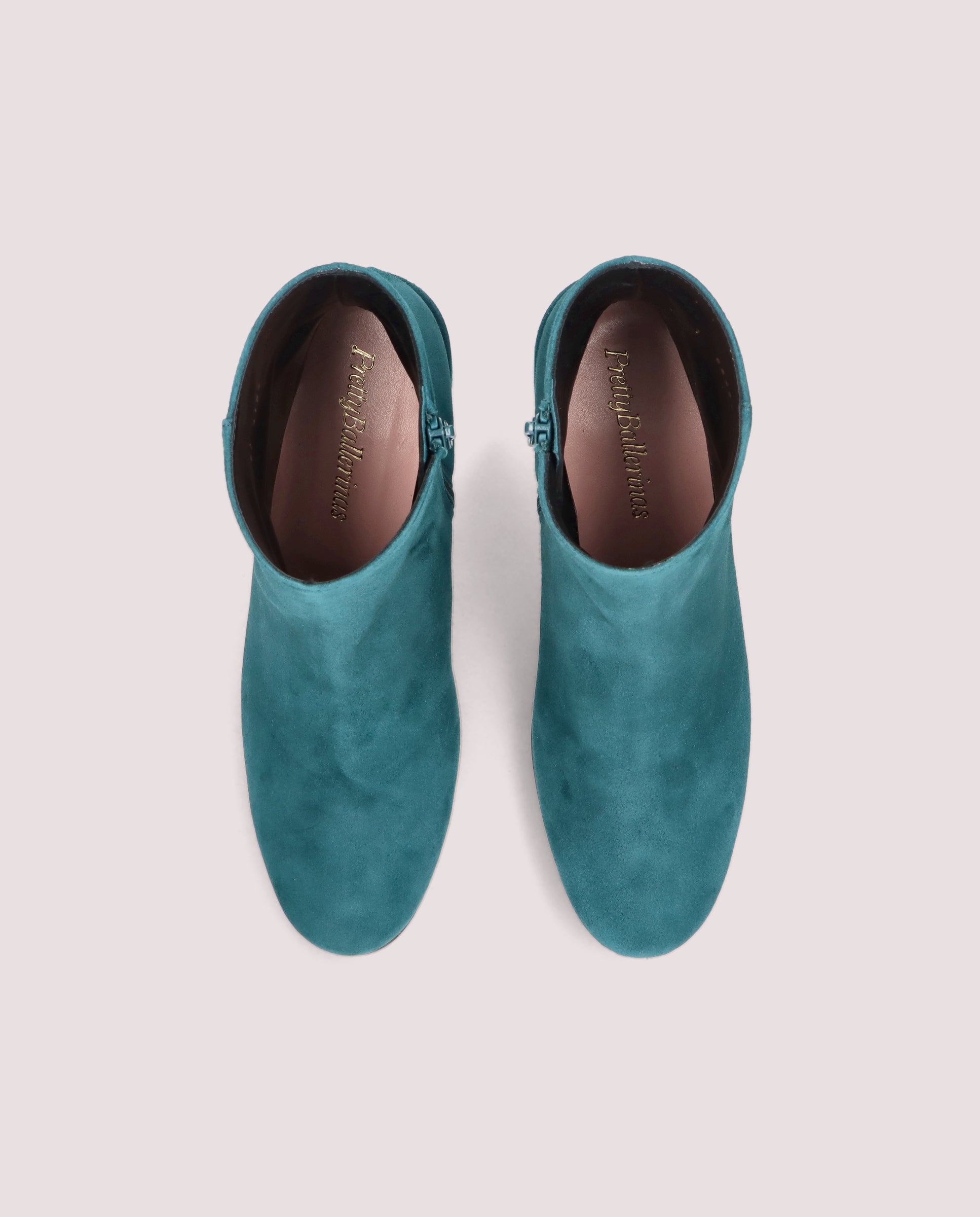 Vista alternativa de Botines Jendayi Verdes Ante por PrettyBallerinas