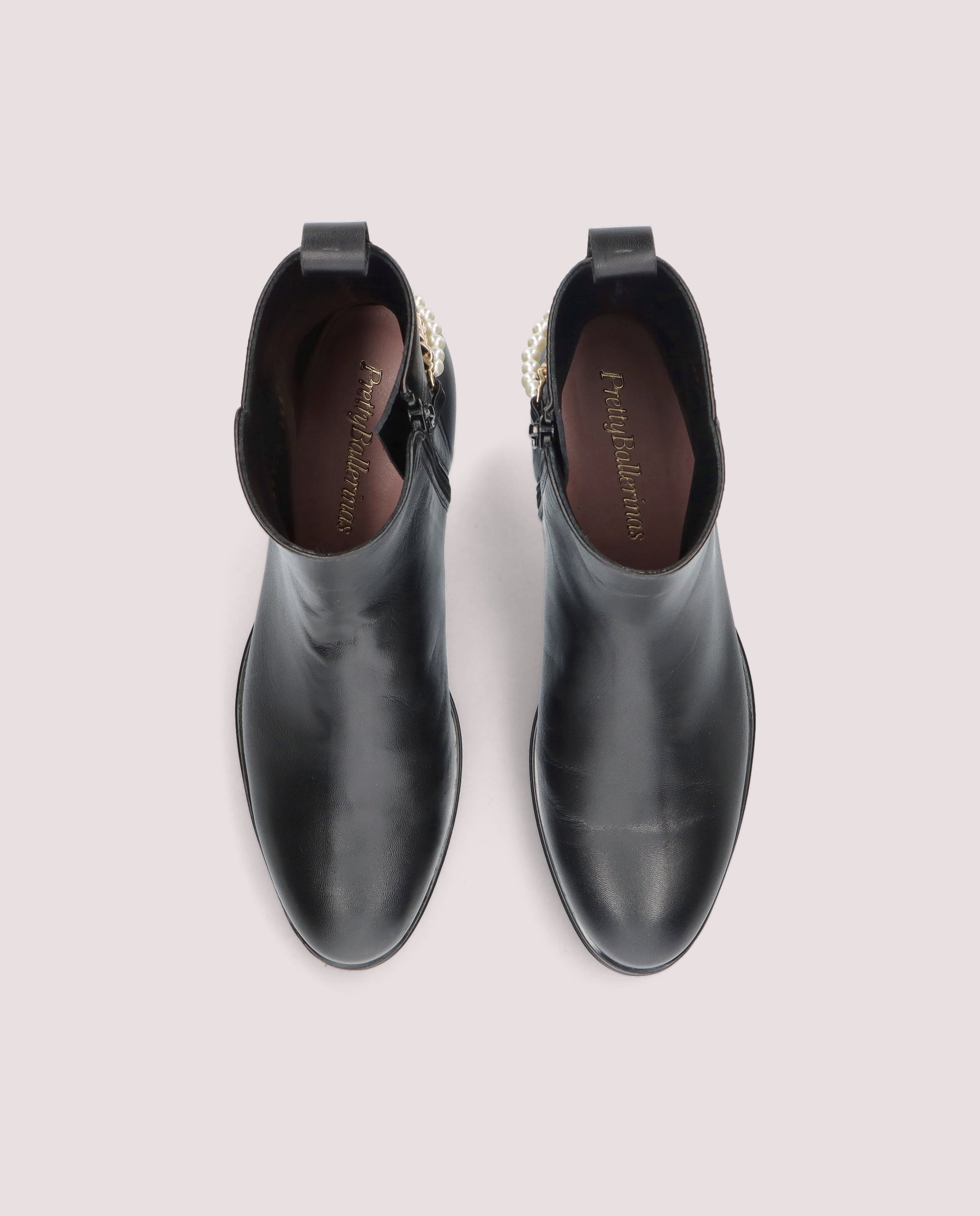 Vista alternativa de Botines Pat Negros Piel por PrettyBallerinas