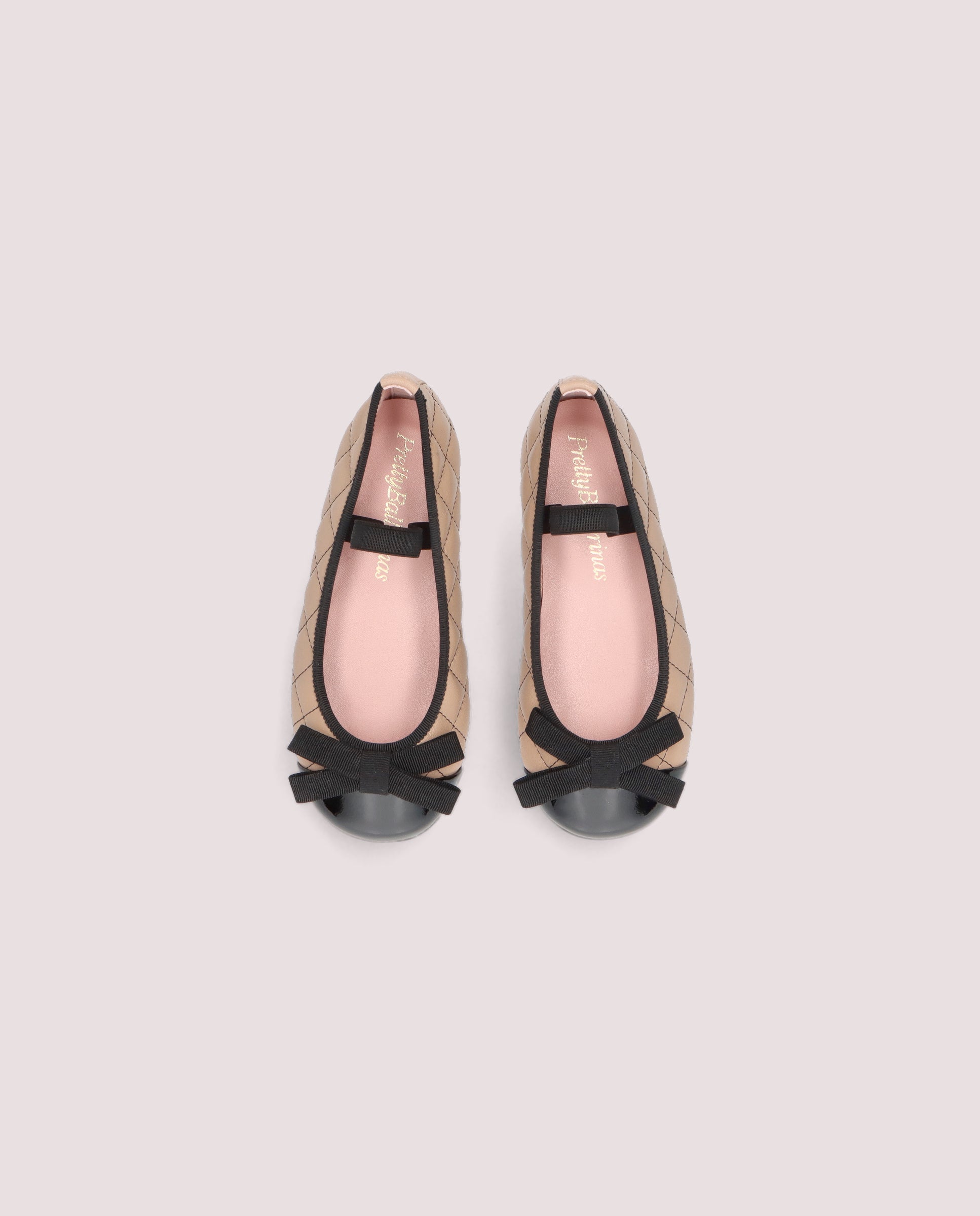 Alternative view of Bailarinas Hannah Beiges Piel by PrettyBallerinas