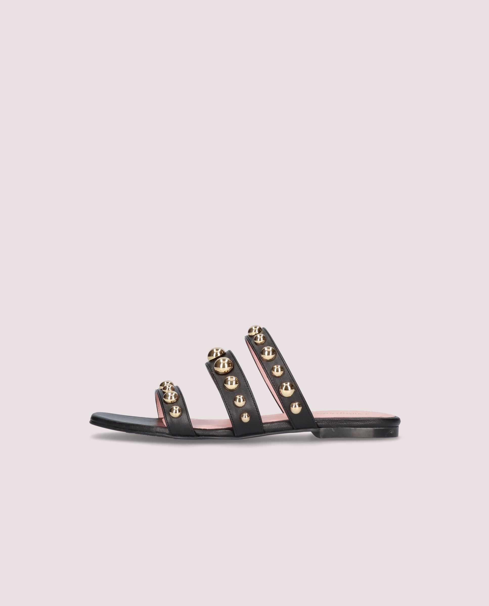 Isla Sandals BLACK LEATHER