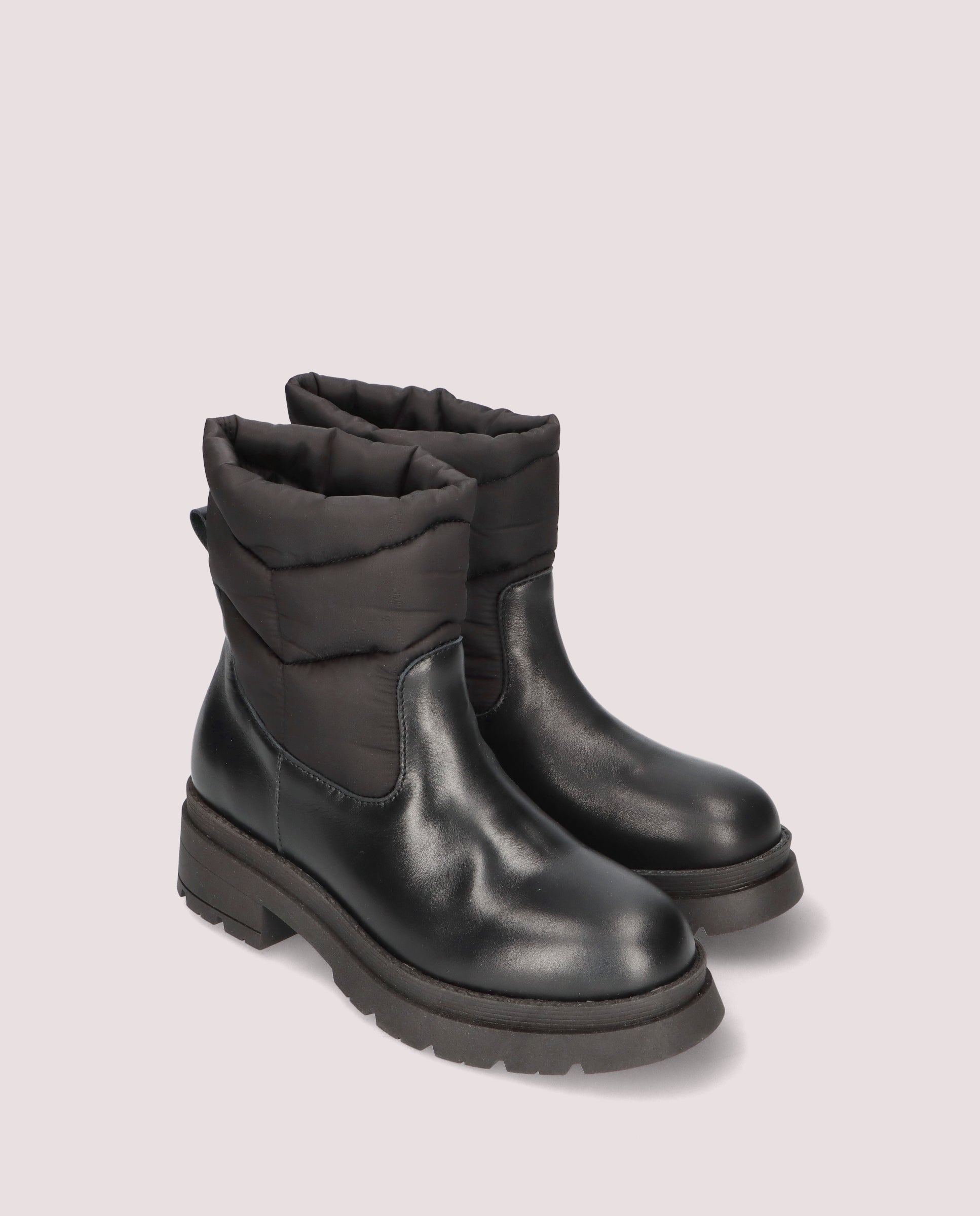 Botines Ramia Negros Piel