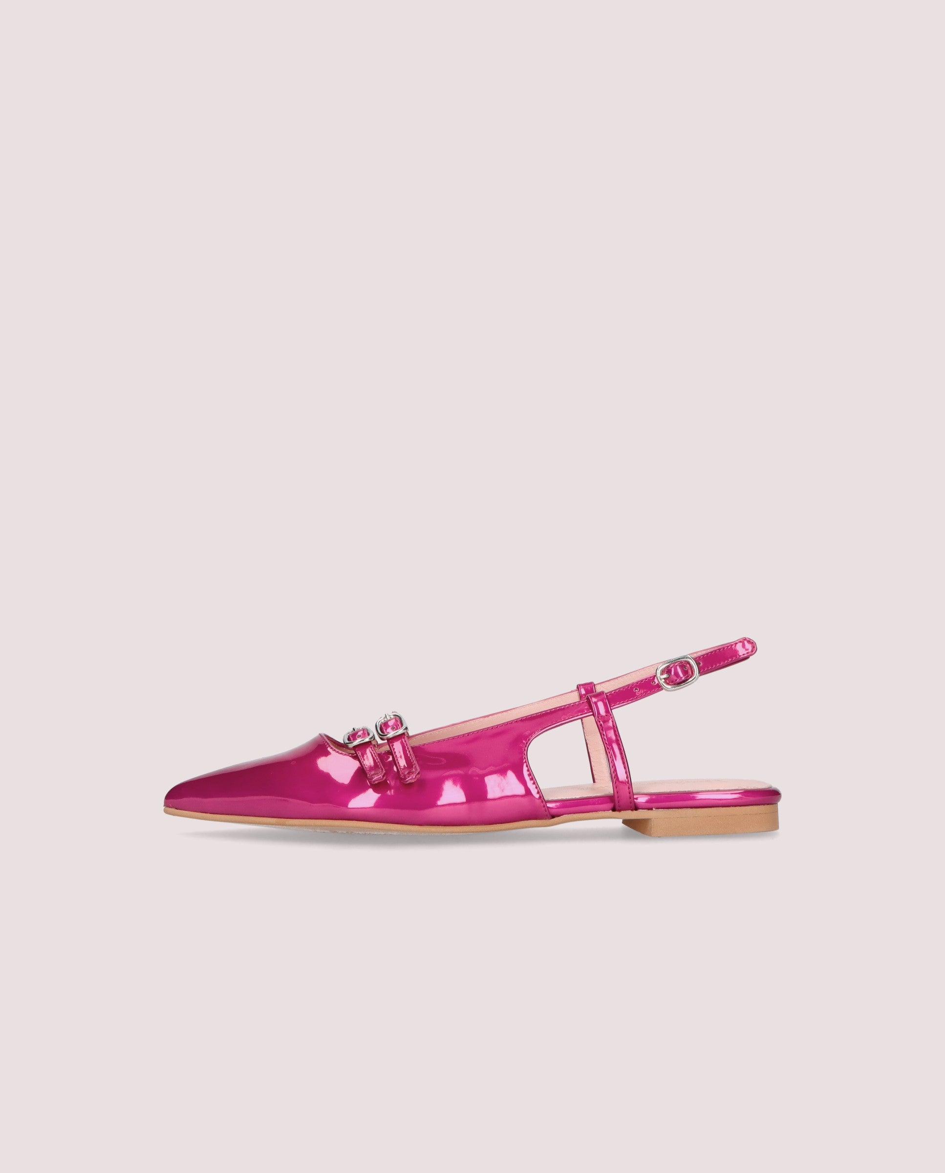 Bailarinas Yvette Rosas Tejidos metalizados